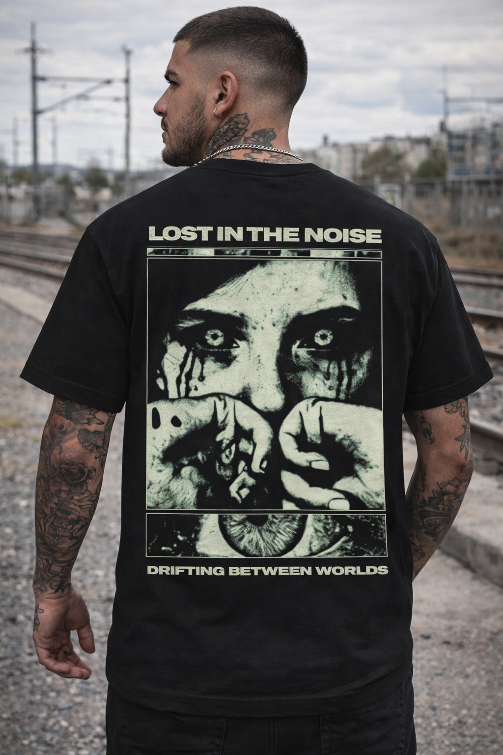 Art Worx Industrie LOST IN NOISE– Heavy Cotton T-Shirt (Herren)