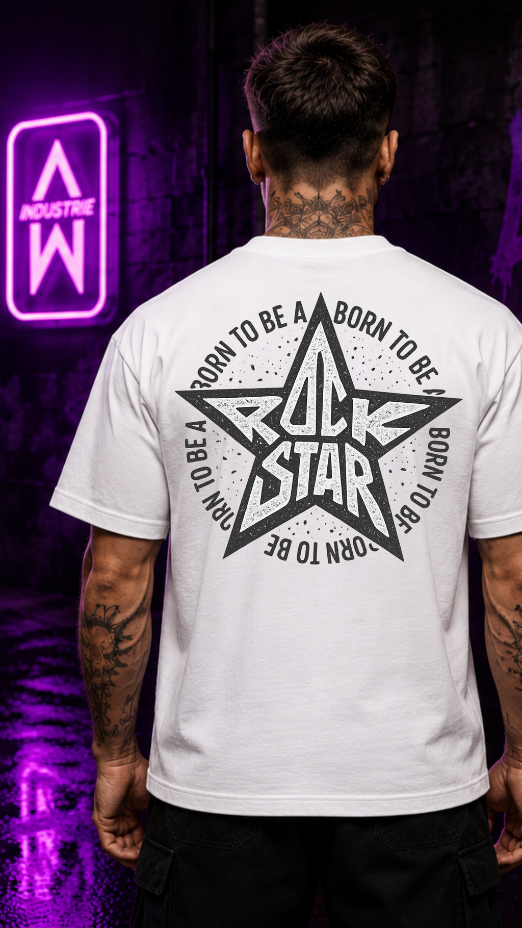 Art Worx Industrie ROCK STAR – Heavy Cotton T-Shirt (Herren)