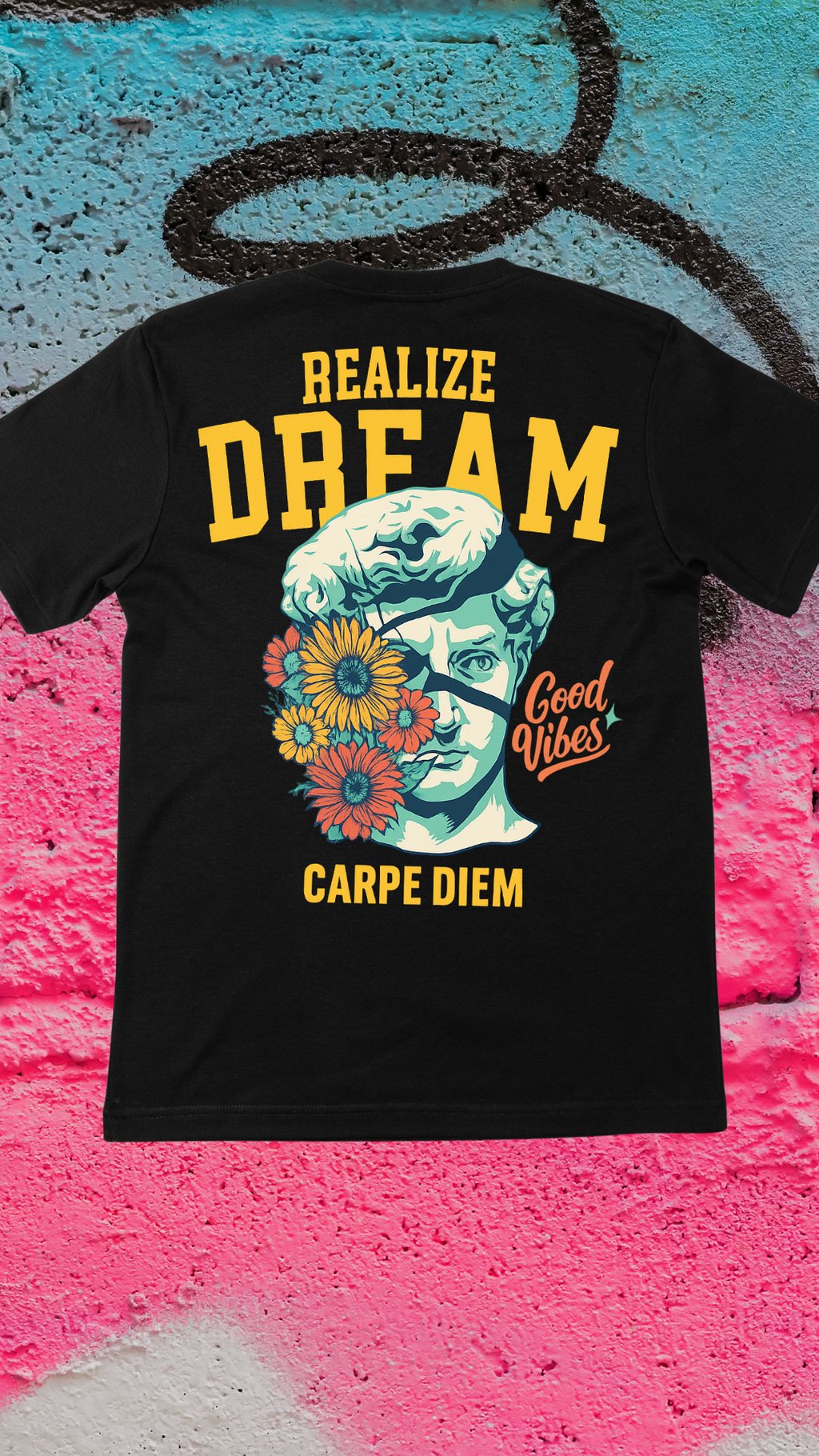 Art Worx Industrie REALIZE DREAM – Heavy Cotton T-Shirt (Herren)