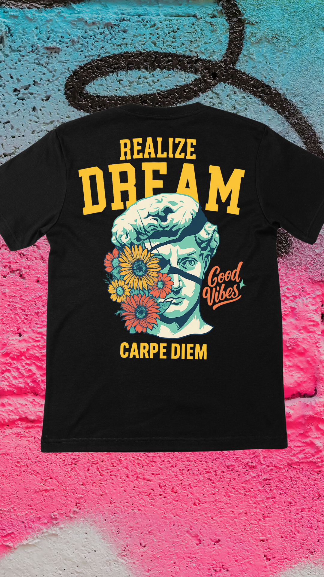 Art Worx Industrie REALIZE DREAM – Heavy Cotton T-Shirt (Herren)