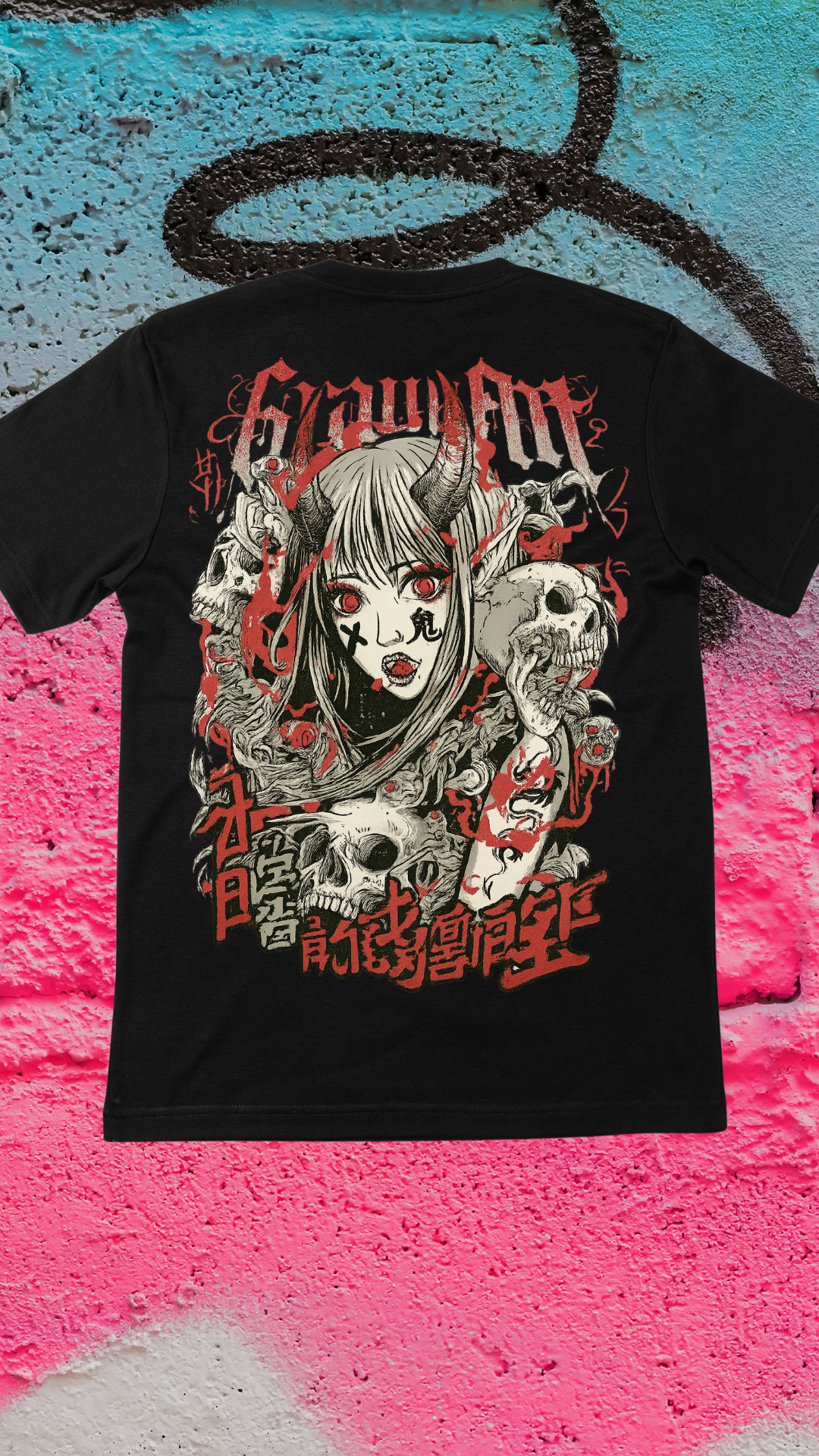 Art Worx Industrie DEMON GIRL – Heavy Cotton T-Shirt (Herren)