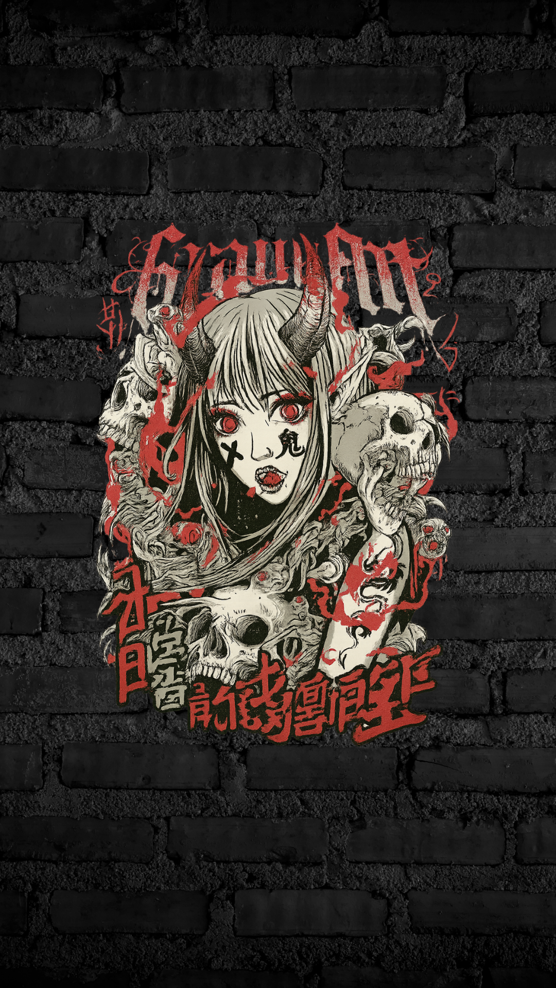 Art Worx Industrie DEMON GIRL – Heavy Cotton T-Shirt (Herren)