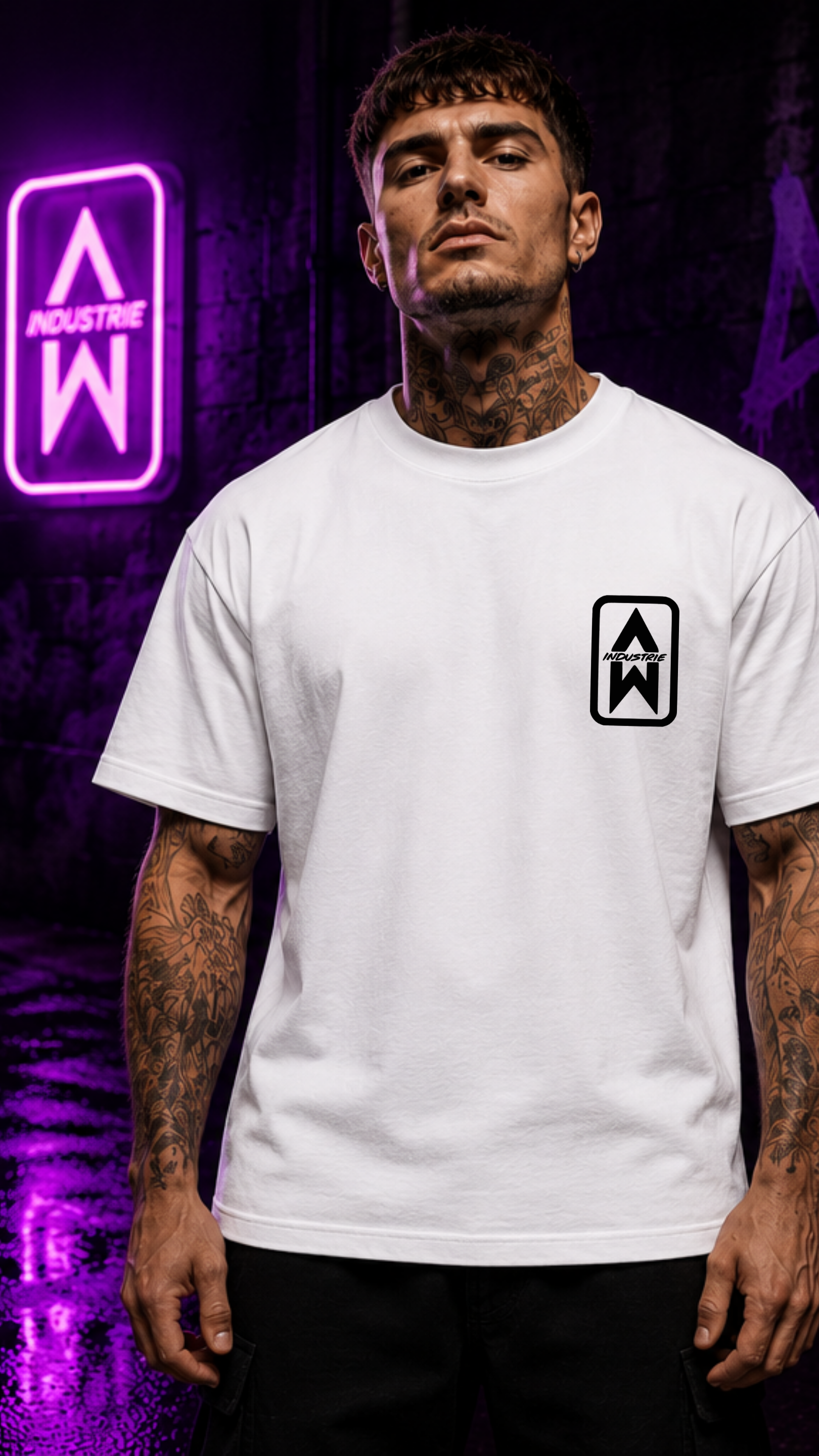 Art Worx Industrie BLACK SHEEP – Heavy Cotton T-Shirt (Herren)