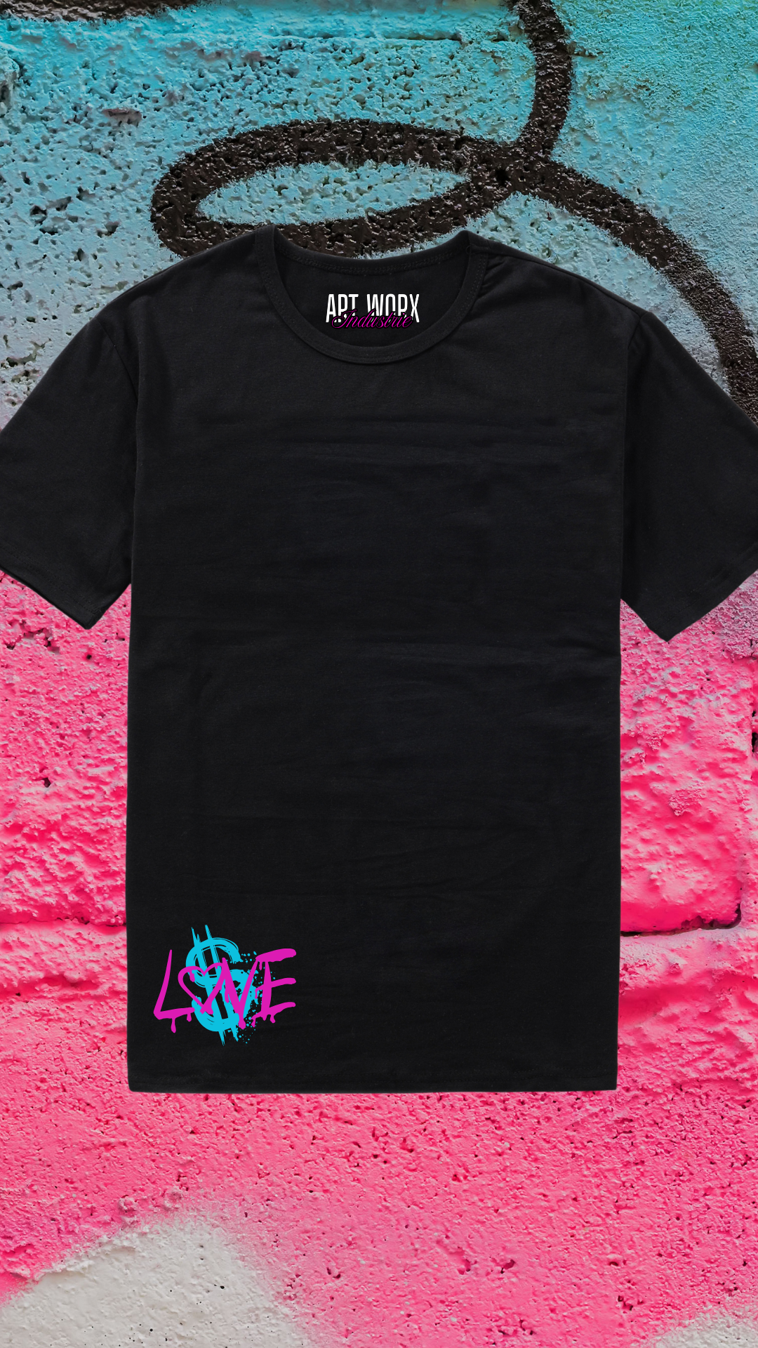 Art Worx Industrie GRAFFITTI ANGEL – Heavy Cotton T-Shirt (Herren)