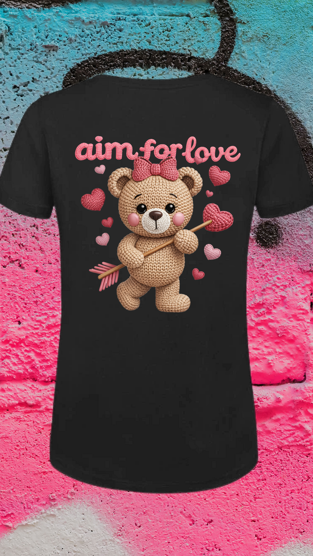 Art Worx Industrie AIM FOR LOVE – Heavy Cotton T-Shirt (Damen)
