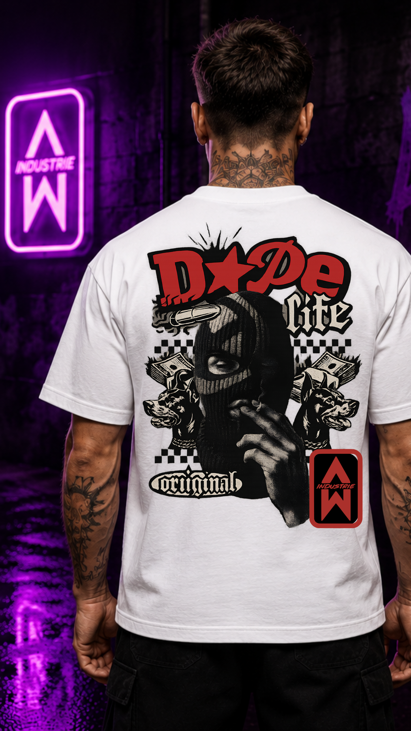 Art Worx Industrie DOPE – Heavy Cotton T-Shirt (Herren)
