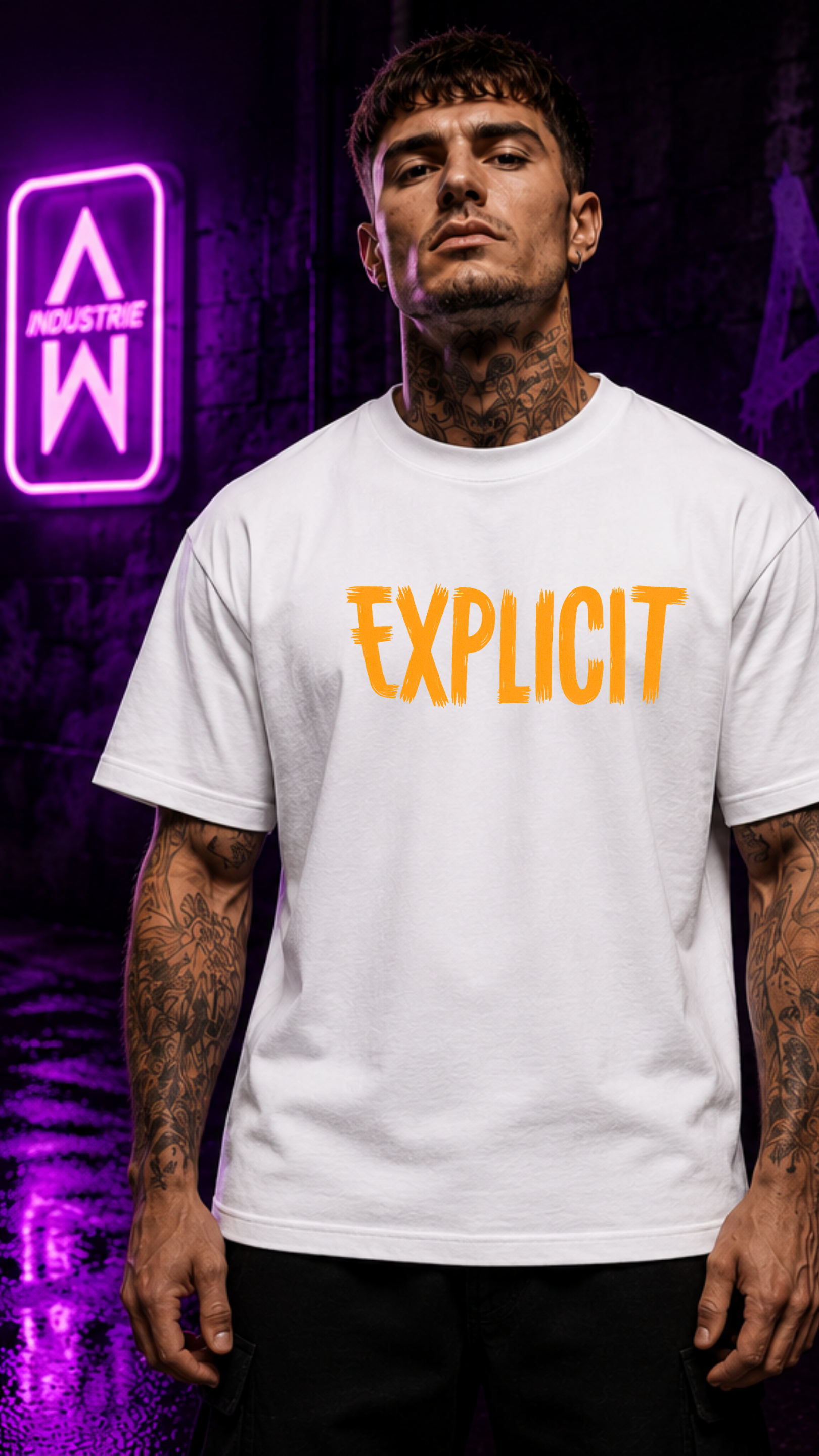 Art Worx Industrie EXPLICIT – Heavy Cotton T-Shirt (Herren)
