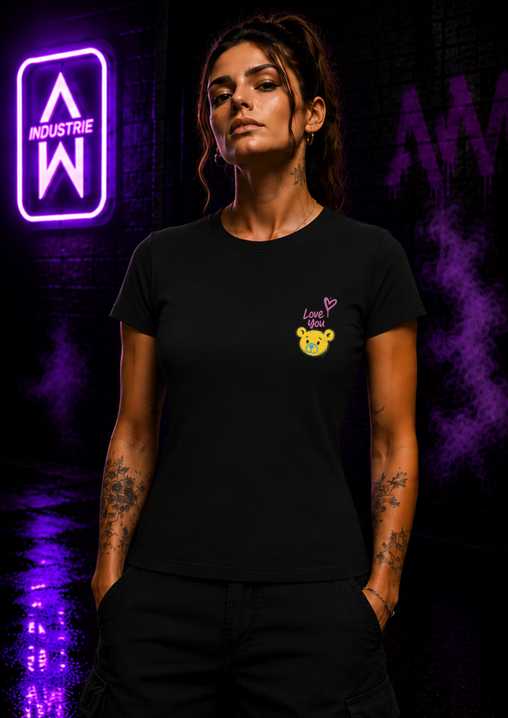 Art Worx Industrie STAY URBAN – Heavy Cotton T-Shirt (Damen)