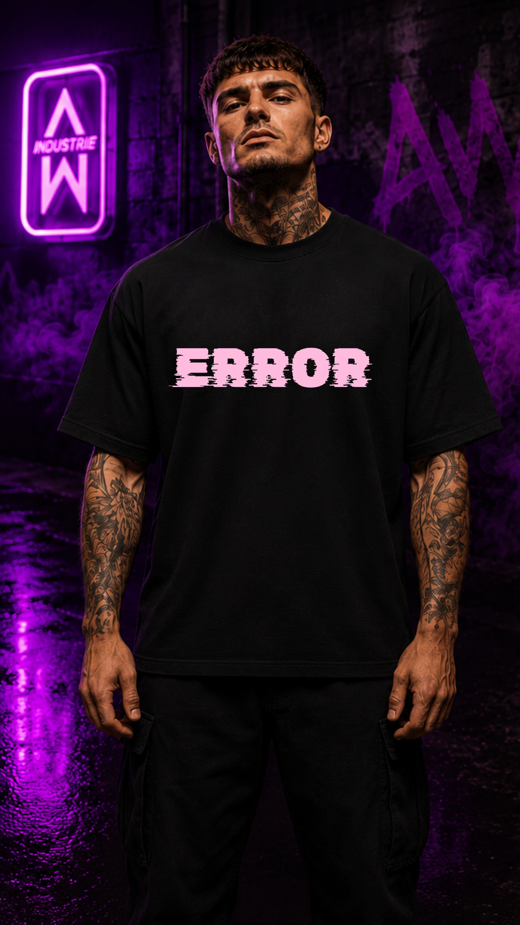 Art Worx Industrie ERROR – Heavy Cotton T-Shirt (Herren)