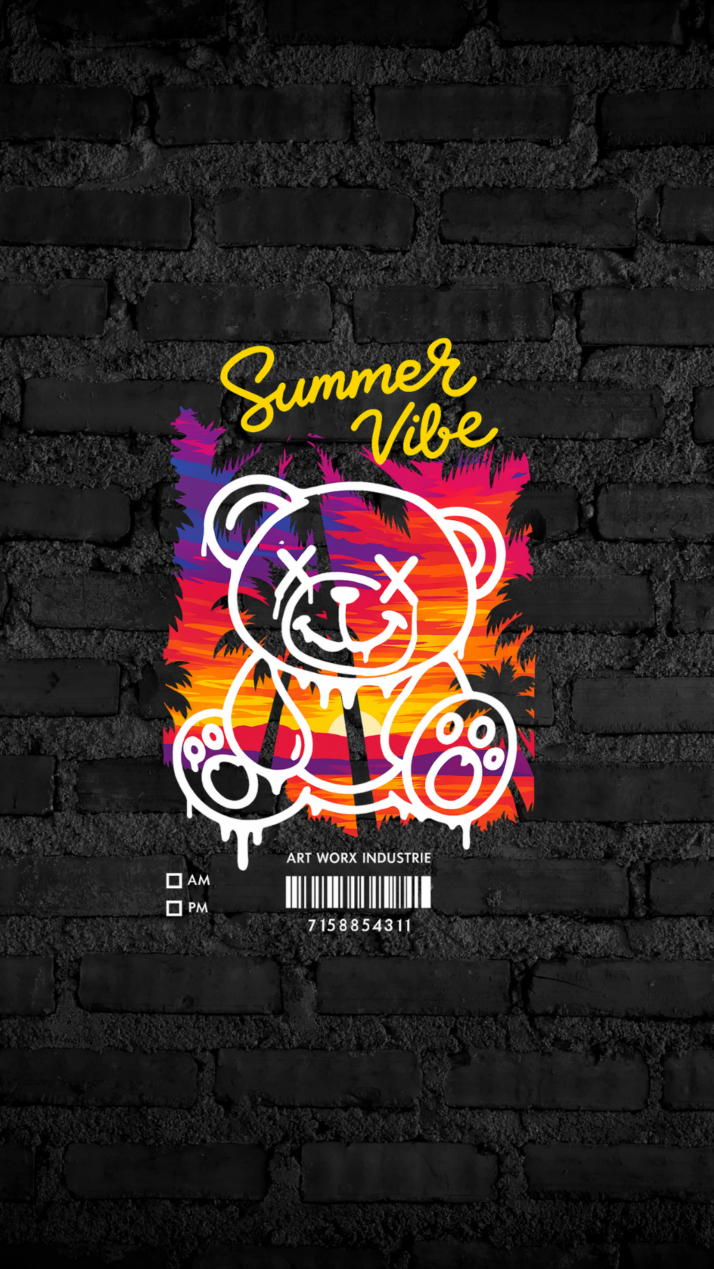 Art Worx Industrie SUMMER VIEBS – Heavy Cotton T-Shirt (Herren)