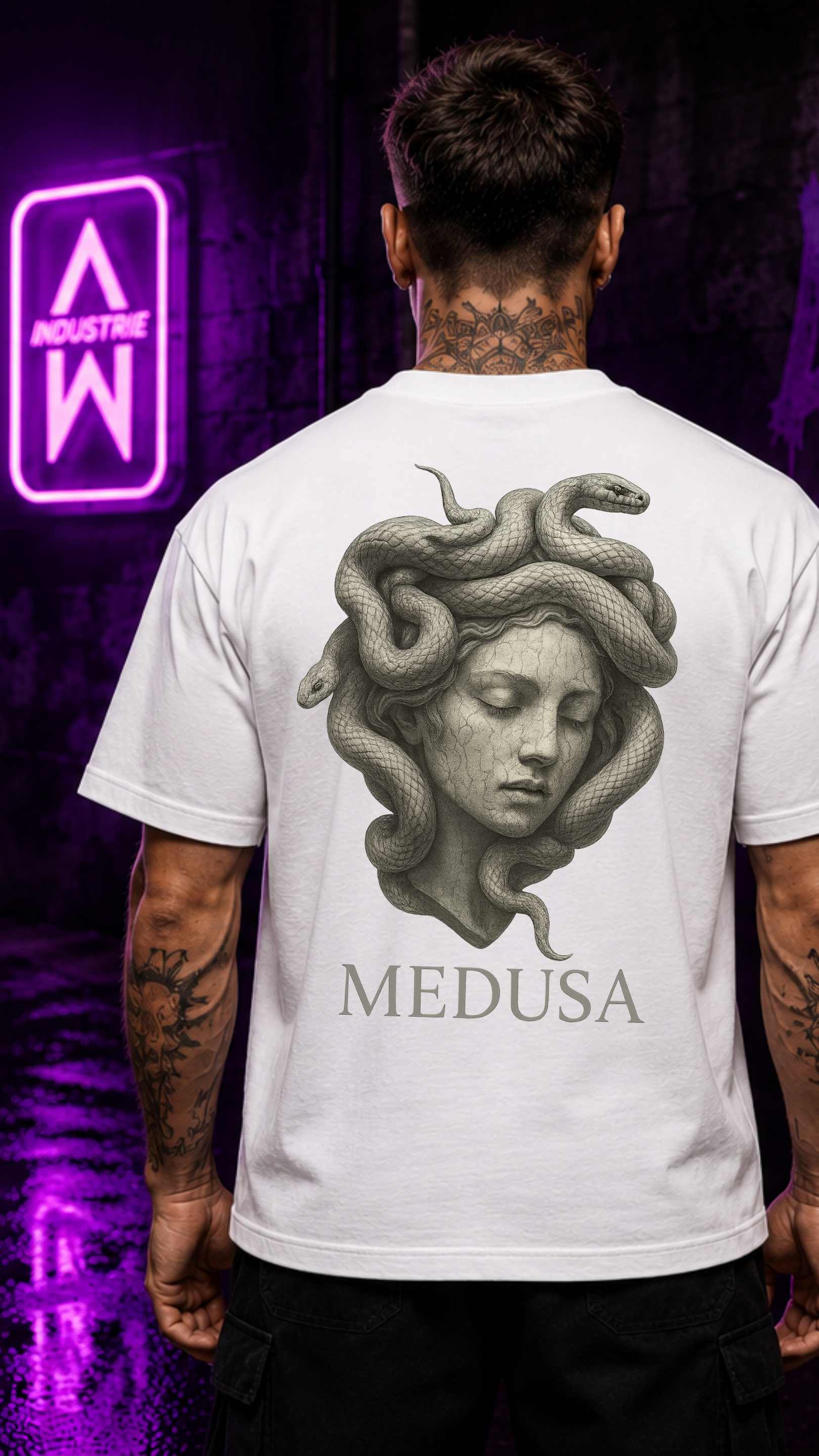 Art Worx Industrie MEDUSA – Heavy Cotton T-Shirt (Herren)