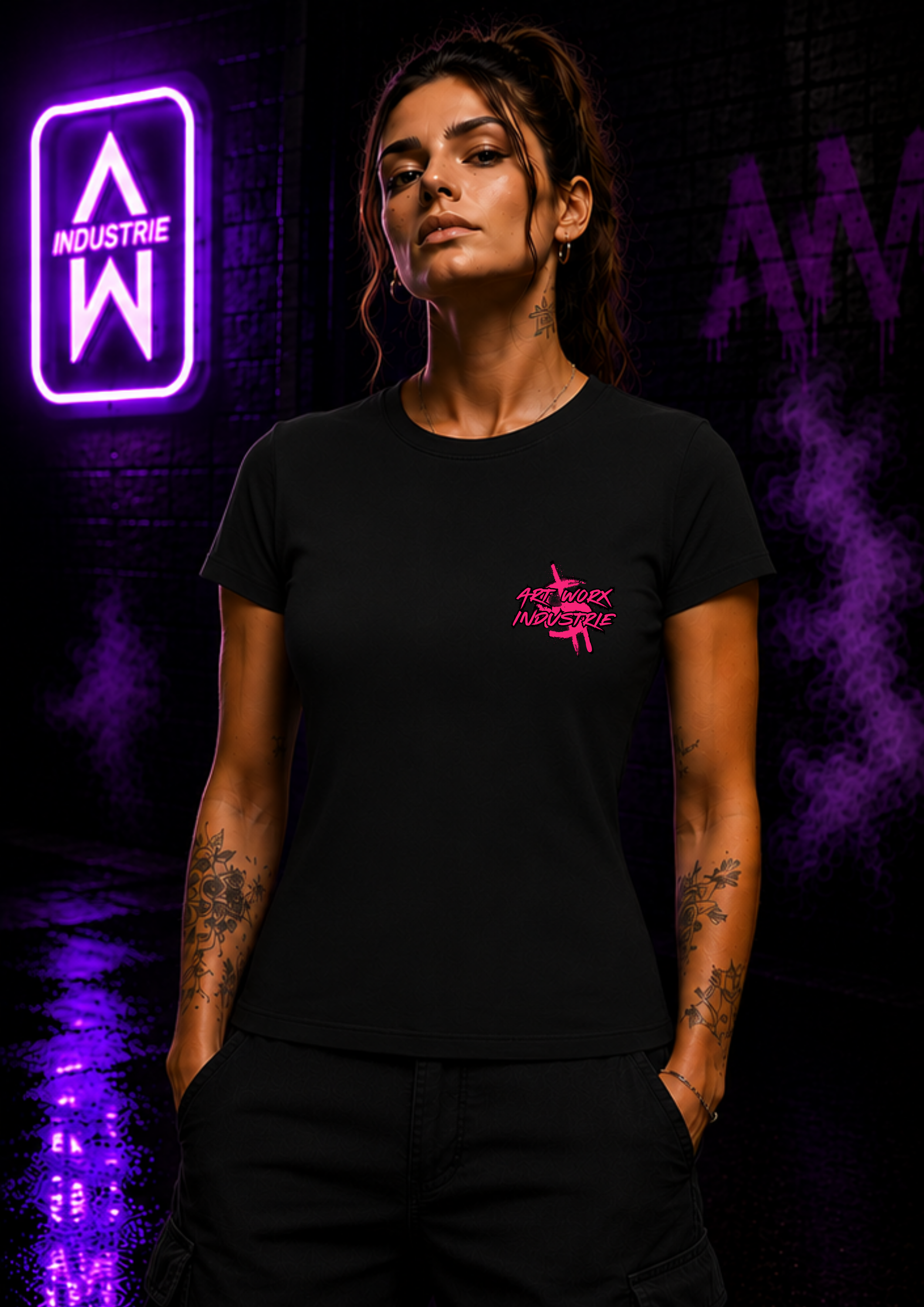 Art Worx Industrie BIG MONEY TALKING – Heavy Cotton T-Shirt (Damen)