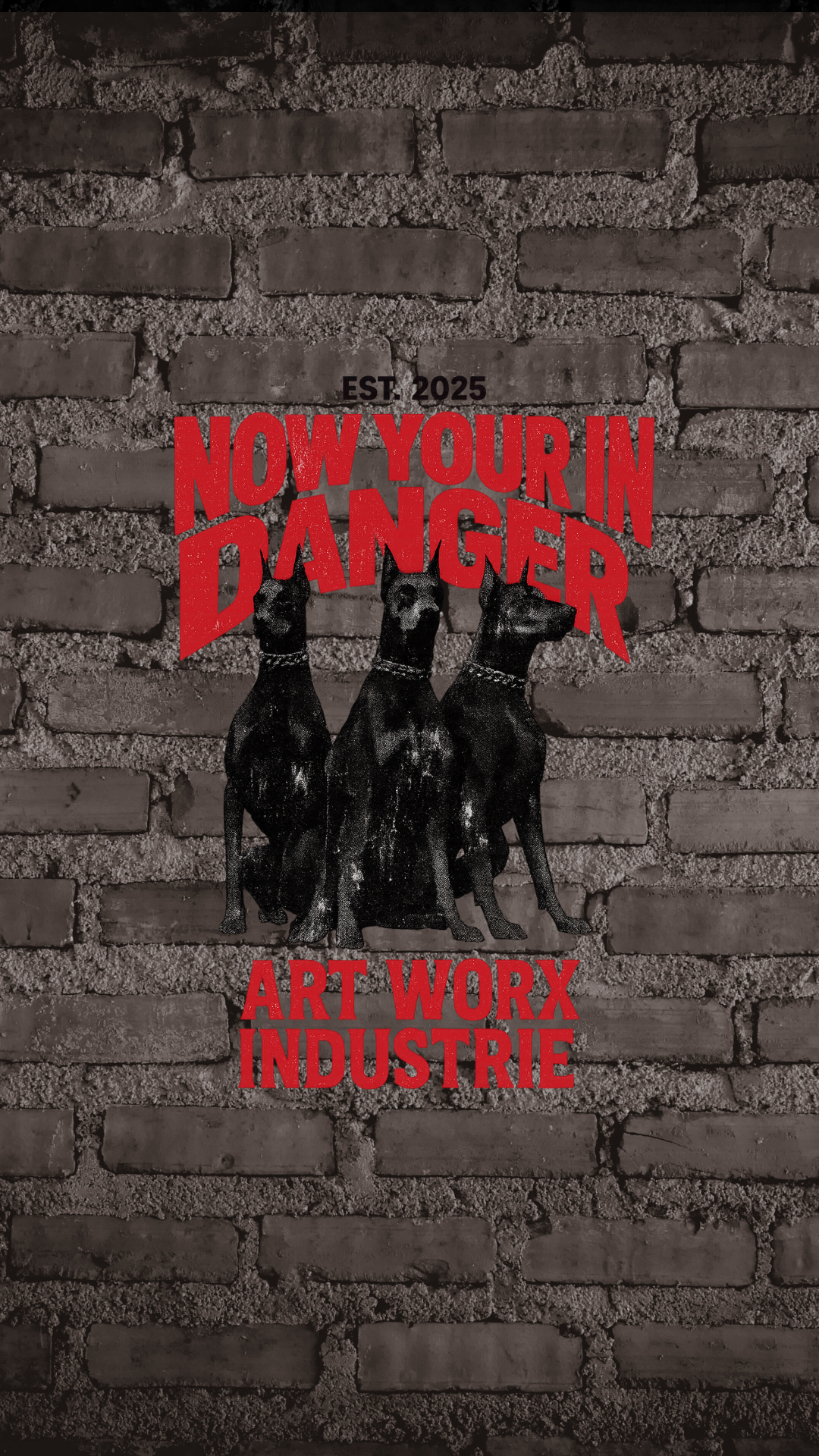 Art Worx Industrie DANGER – Heavy Cotton T-Shirt (Herren)