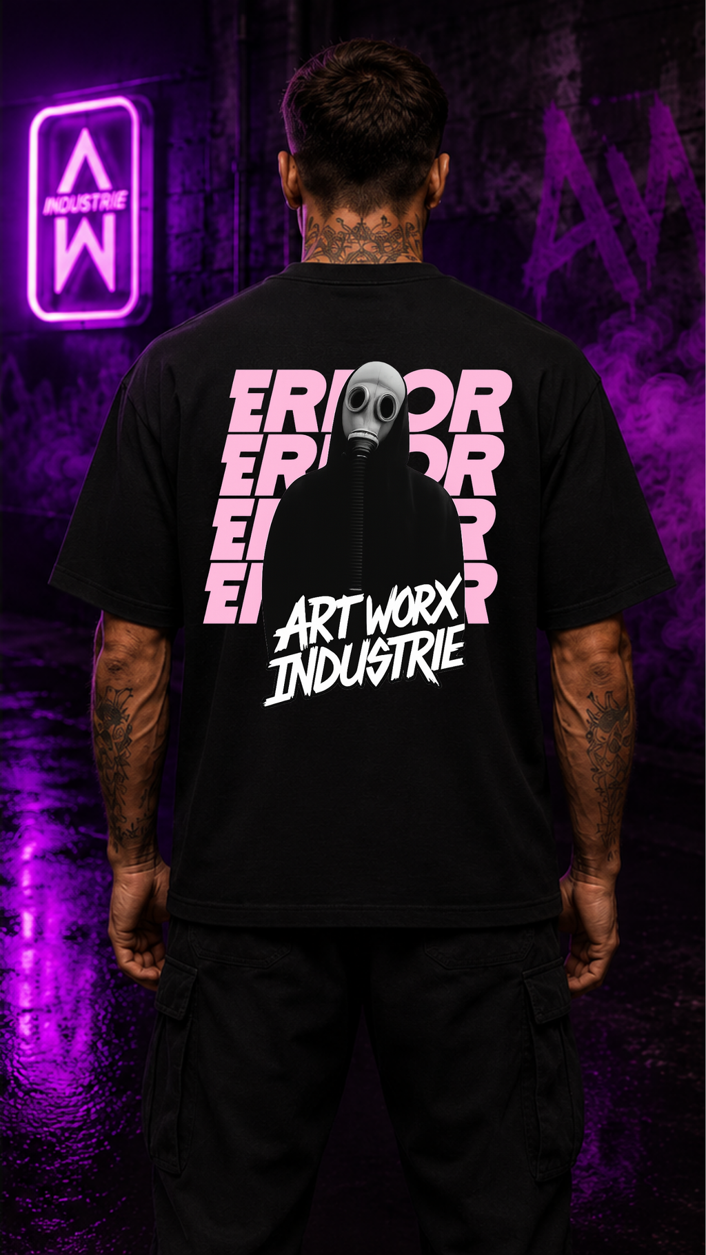 Art Worx Industrie ERROR – Heavy Cotton T-Shirt (Herren)