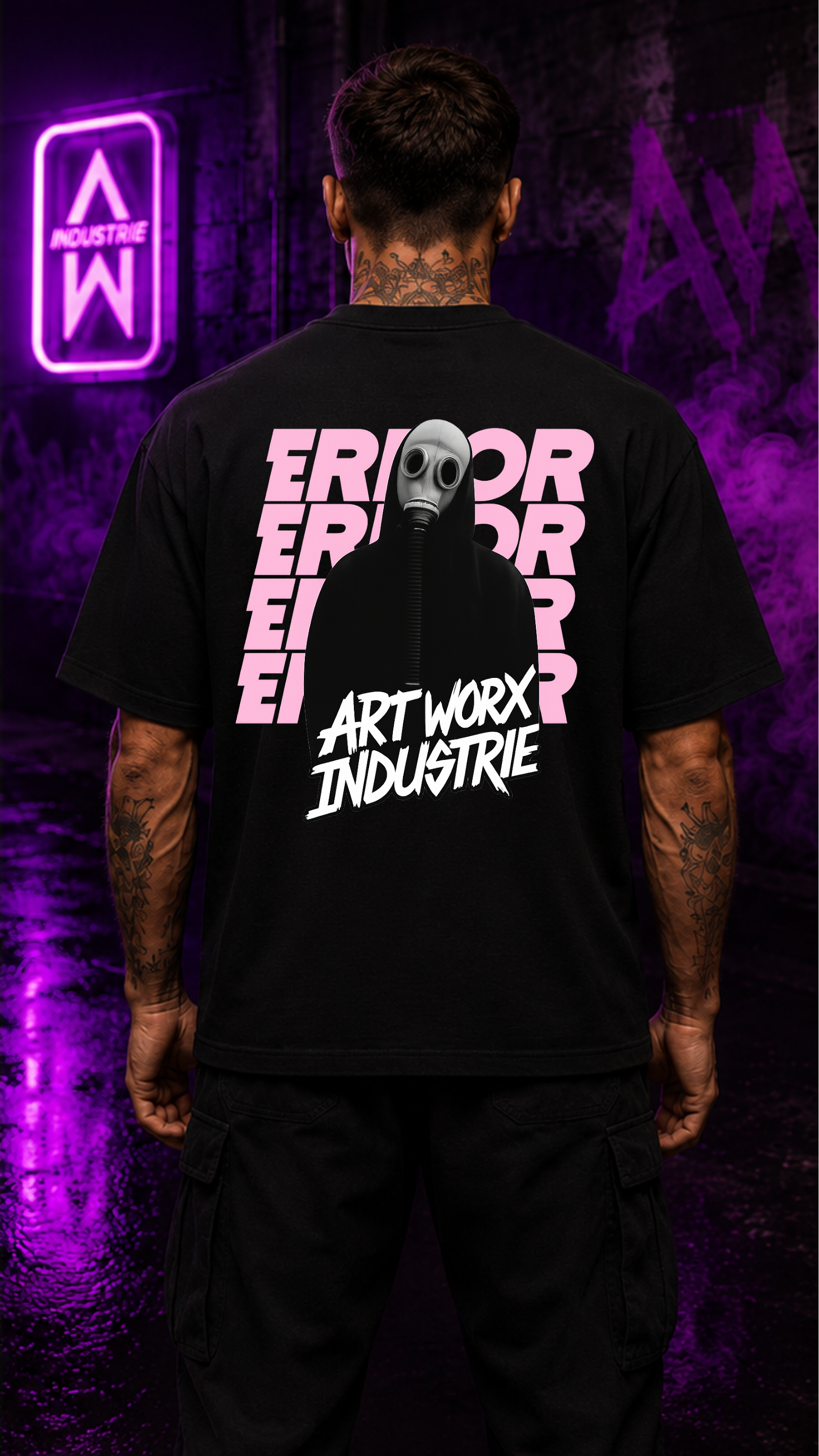 Art Worx Industrie ERROR – Heavy Cotton T-Shirt (Herren)