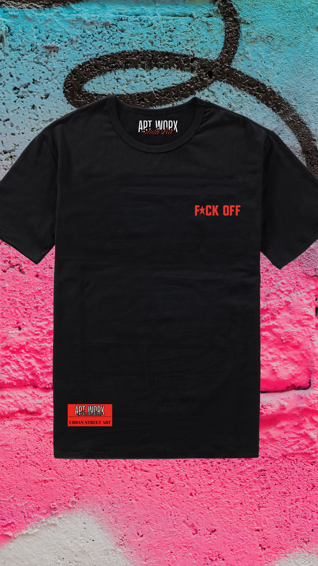 Art Worx Industrie F*CK OFF– Heavy Cotton T-Shirt (Herren)