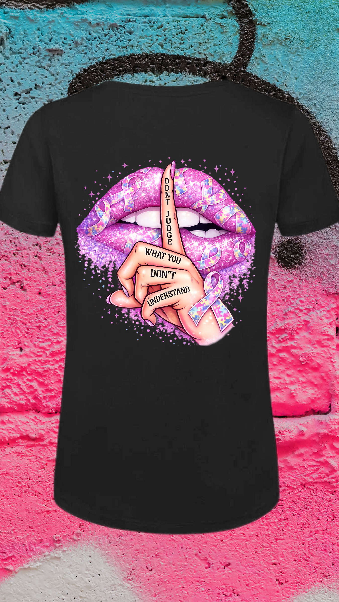 Art Worx Industrie DONT JUDGE– Heavy Cotton T-Shirt (Damen)
