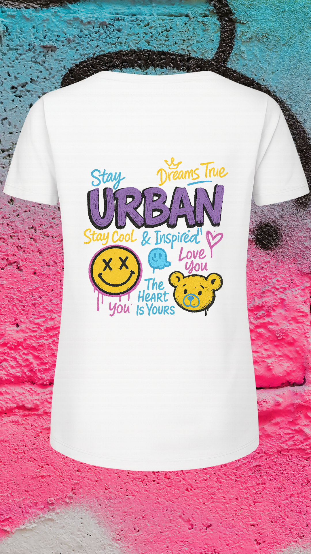 Art Worx Industrie STAY URBAN – Heavy Cotton T-Shirt (Damen)