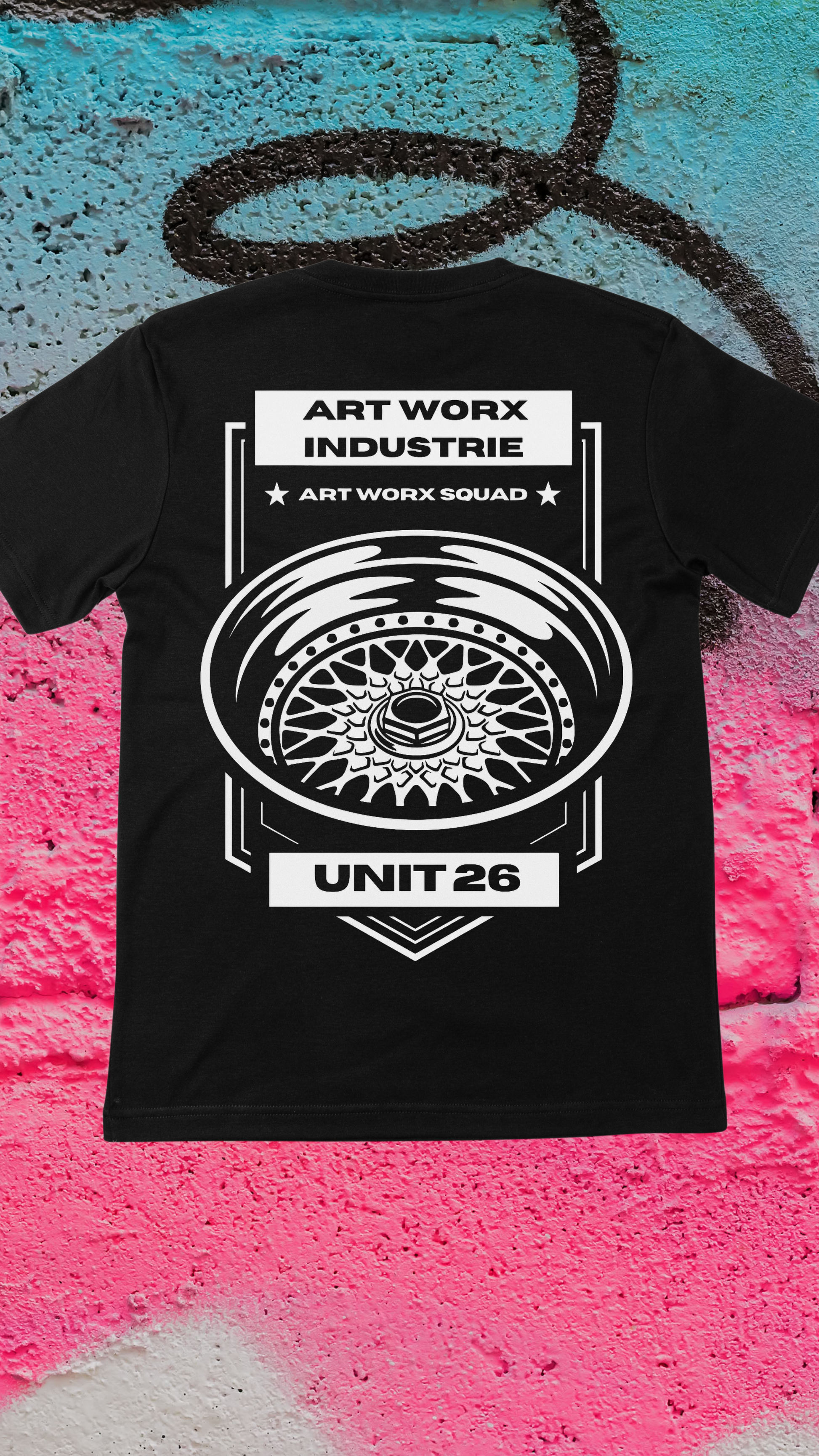 Art Worx Industrie UNIT26 – Heavy Cotton T-Shirt (Herren)