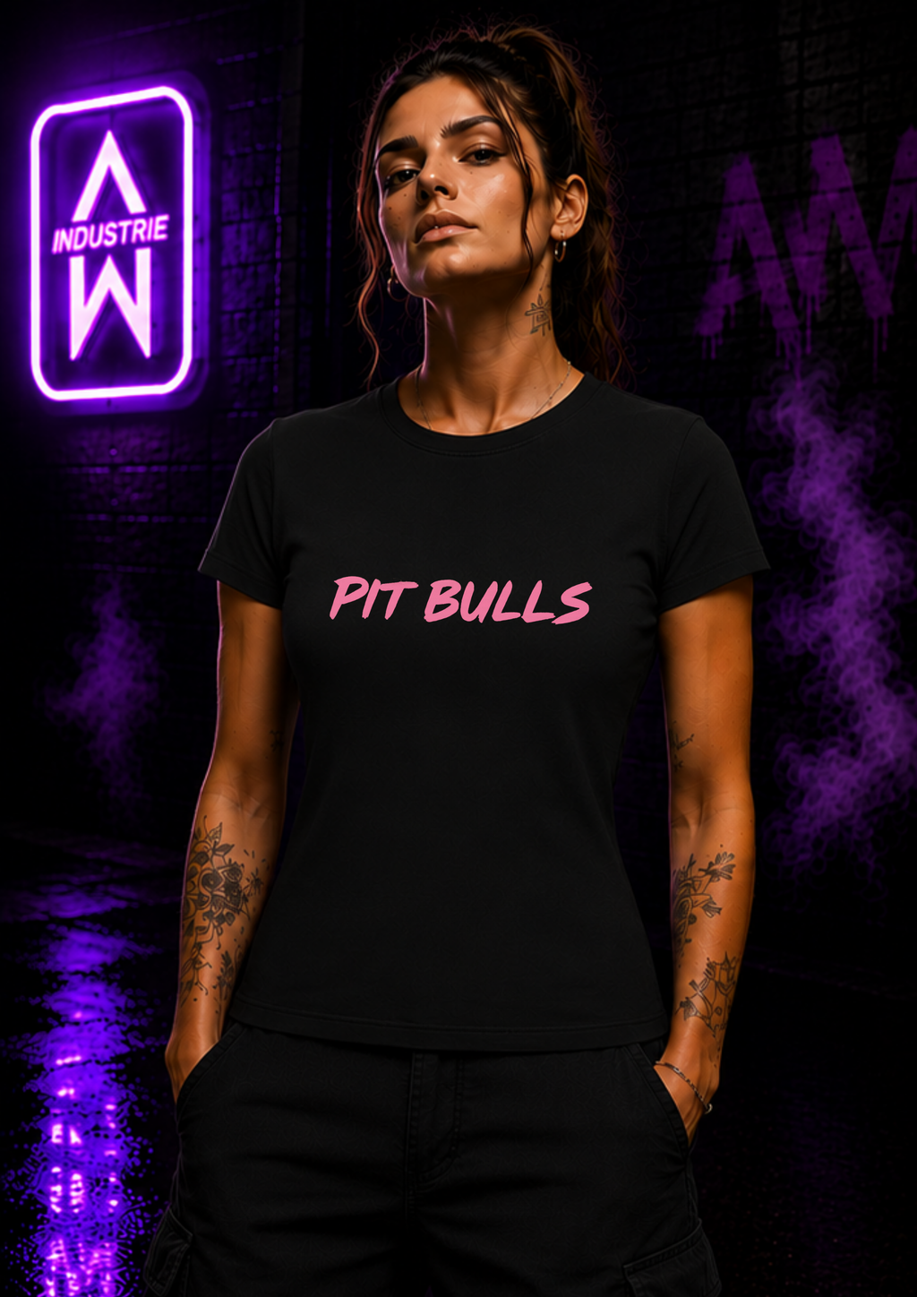 Art Worx Industrie REAL GIRLS – Heavy Cotton T-Shirt (Damen)