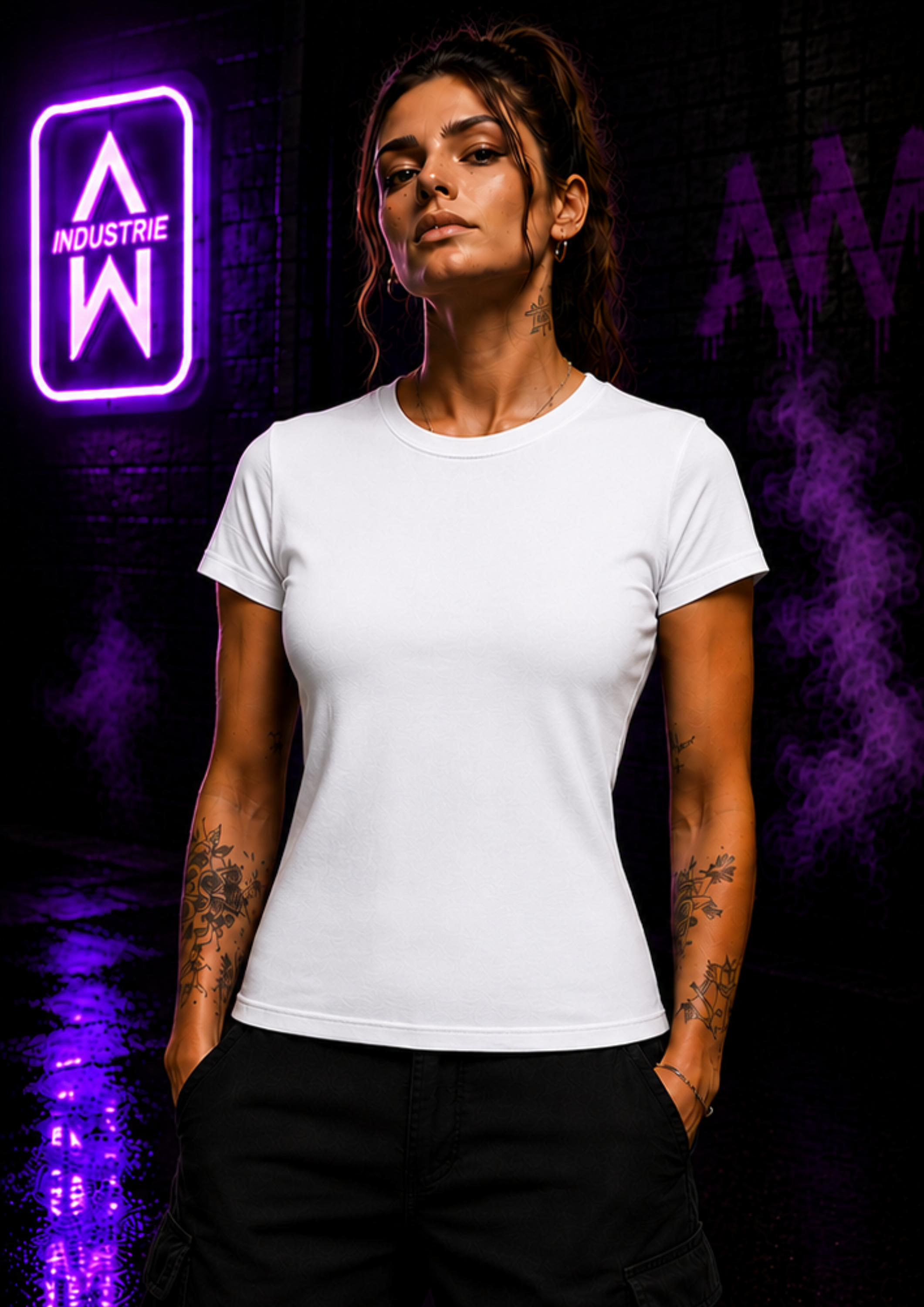 Art Worx Industrie SWEET BUT WILD – Heavy Cotton T-Shirt (Damen)