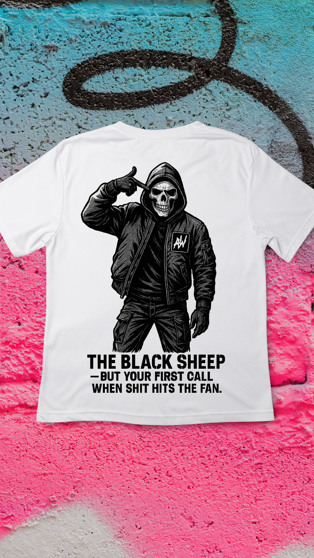 Art Worx Industrie BLACK SHEEP – Heavy Cotton T-Shirt (Herren)