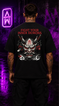 Art Worx Industrie FIGHT YOUR DEMONS – Heavy Cotton T-Shirt (Herren)