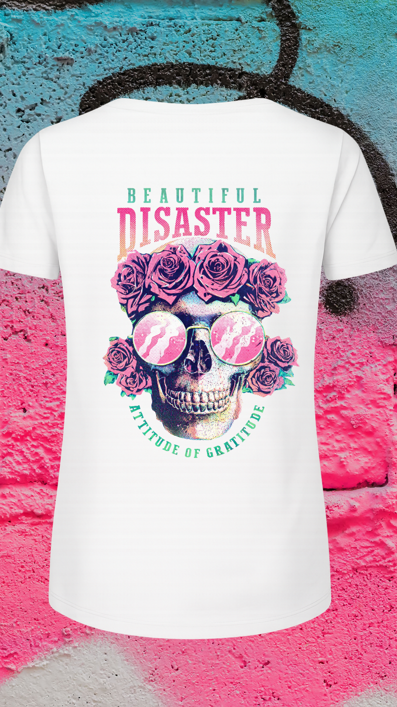 Art Worx Industrie BEAUTIFUL DISASTER – Heavy Cotton T-Shirt (Damen)