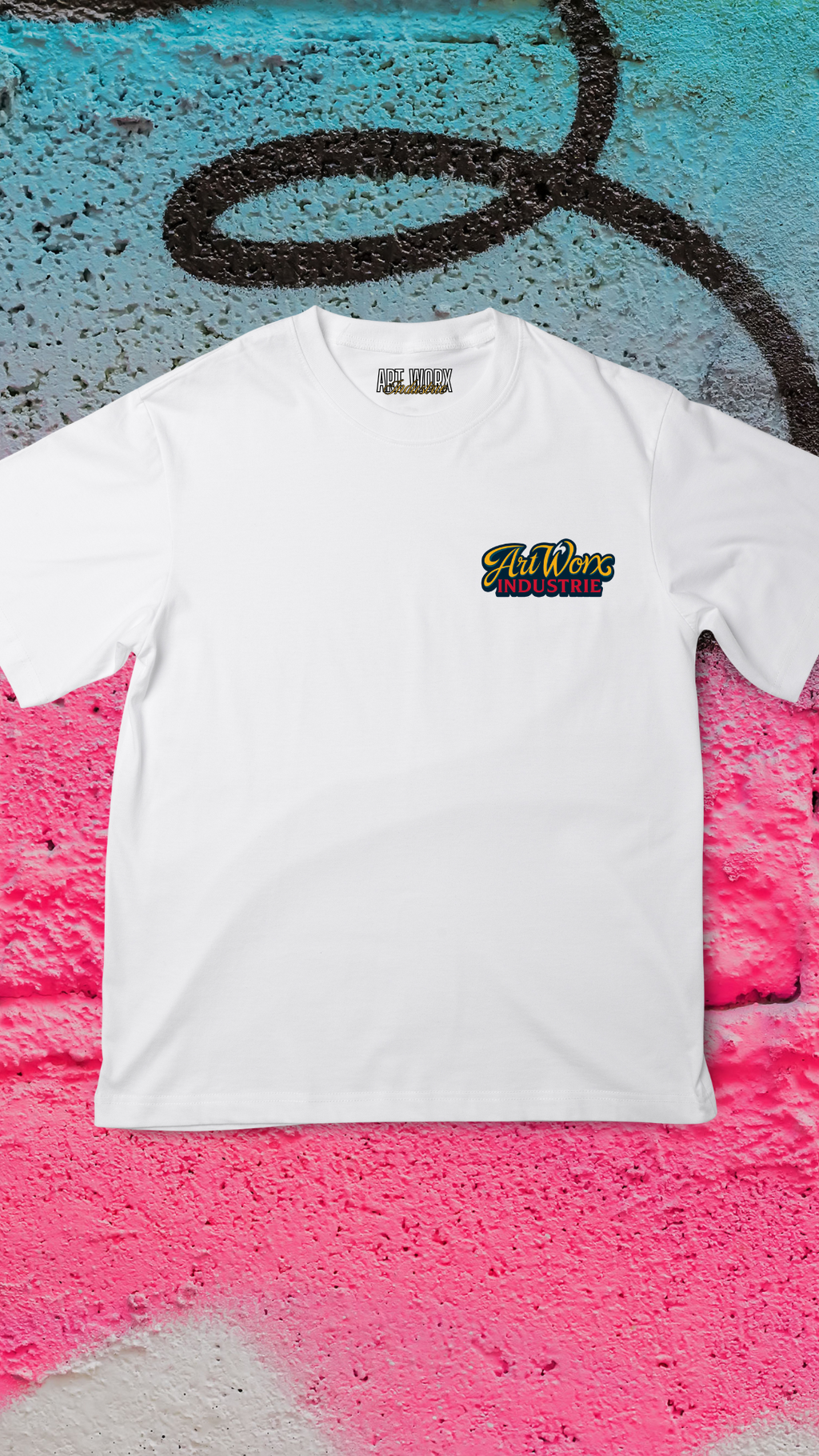 Art Worx Industrie SKULL KING – Heavy Cotton T-Shirt (Herren)