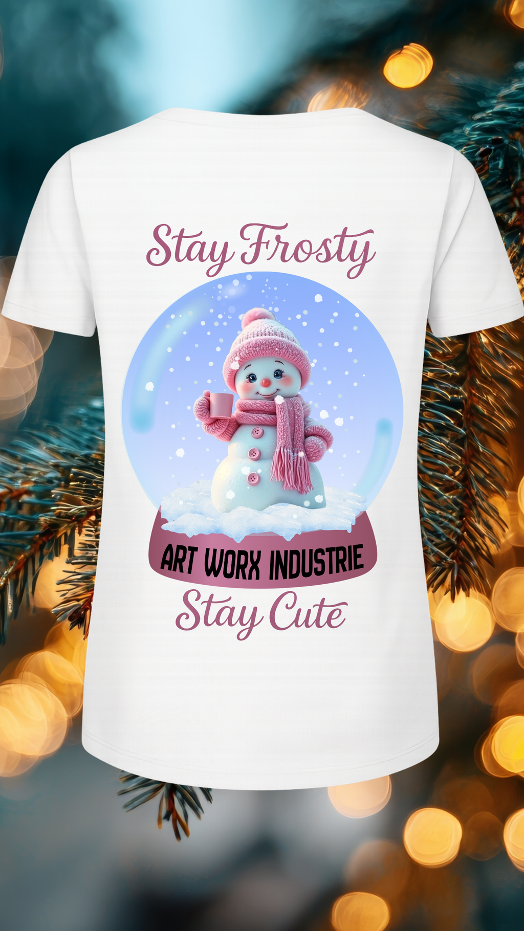 Art Worx Industrie STAY FROSTY CUTE – Damen T-Shirt