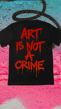Art Worx Industrie ART IS NOT A CRIME – Heavy Cotton T-Shirt (Herren)