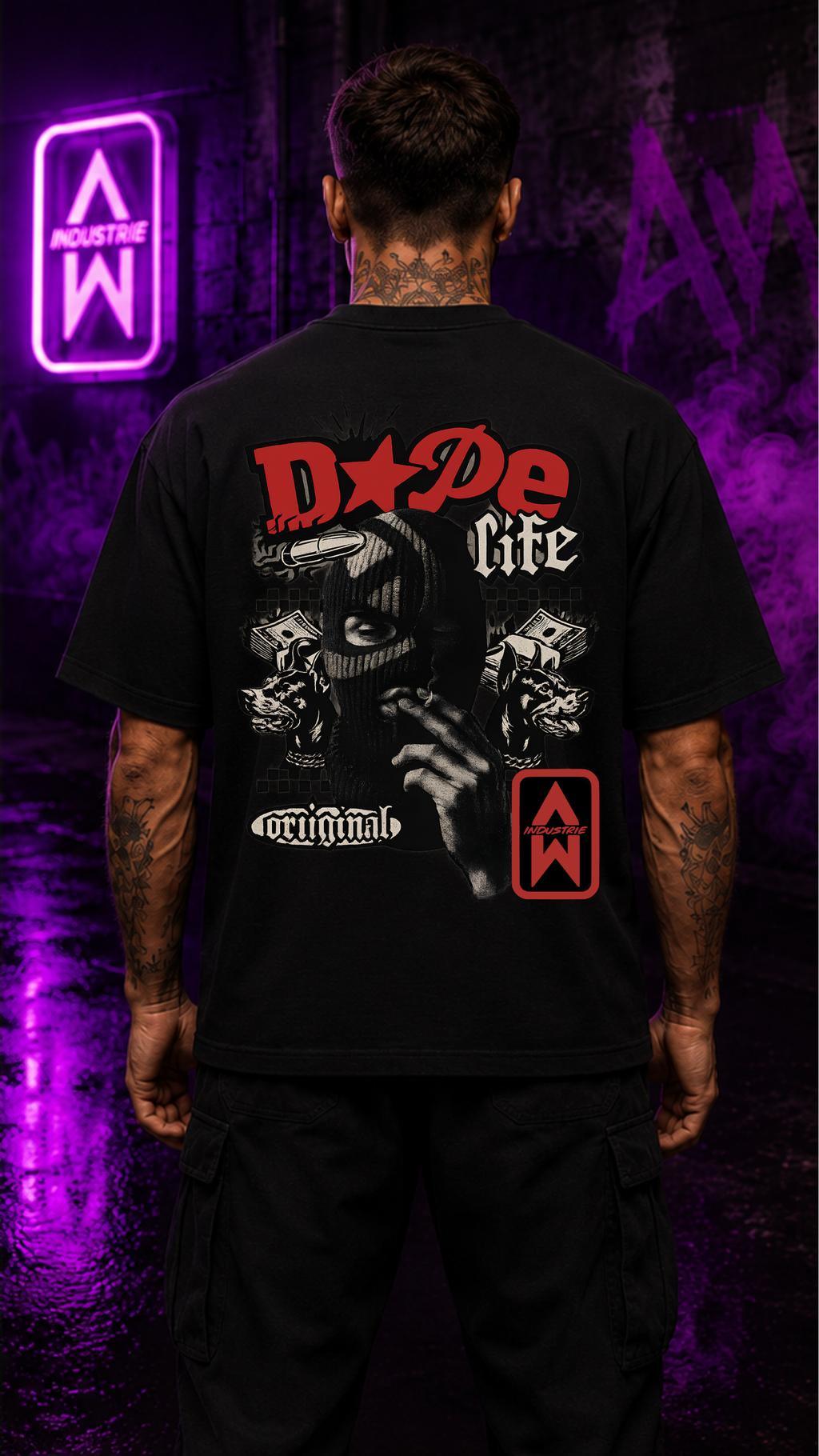 Art Worx Industrie DOPE – Heavy Cotton T-Shirt (Herren)