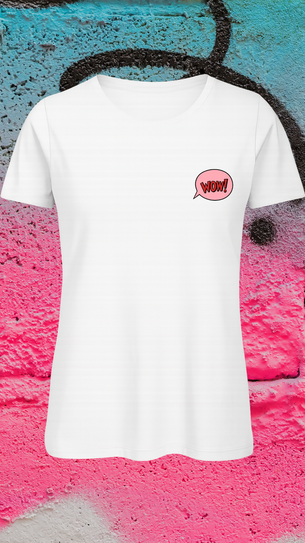 Art Worx Industrie POP ART WOW!  – Heavy Cotton T-Shirt (Damen)