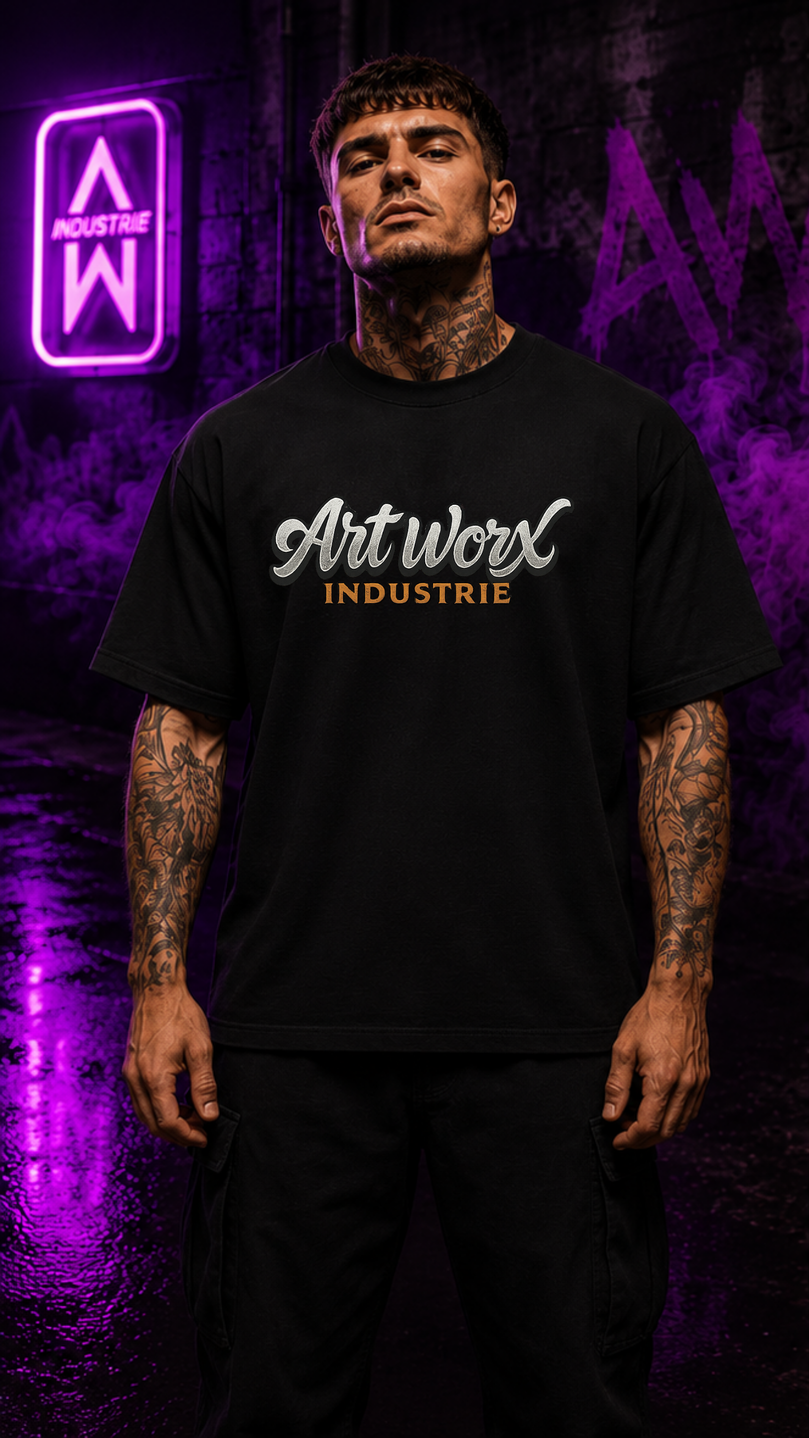 Art Worx Industrie PITBULL MONEY – Heavy Cotton T-Shirt (Herren)