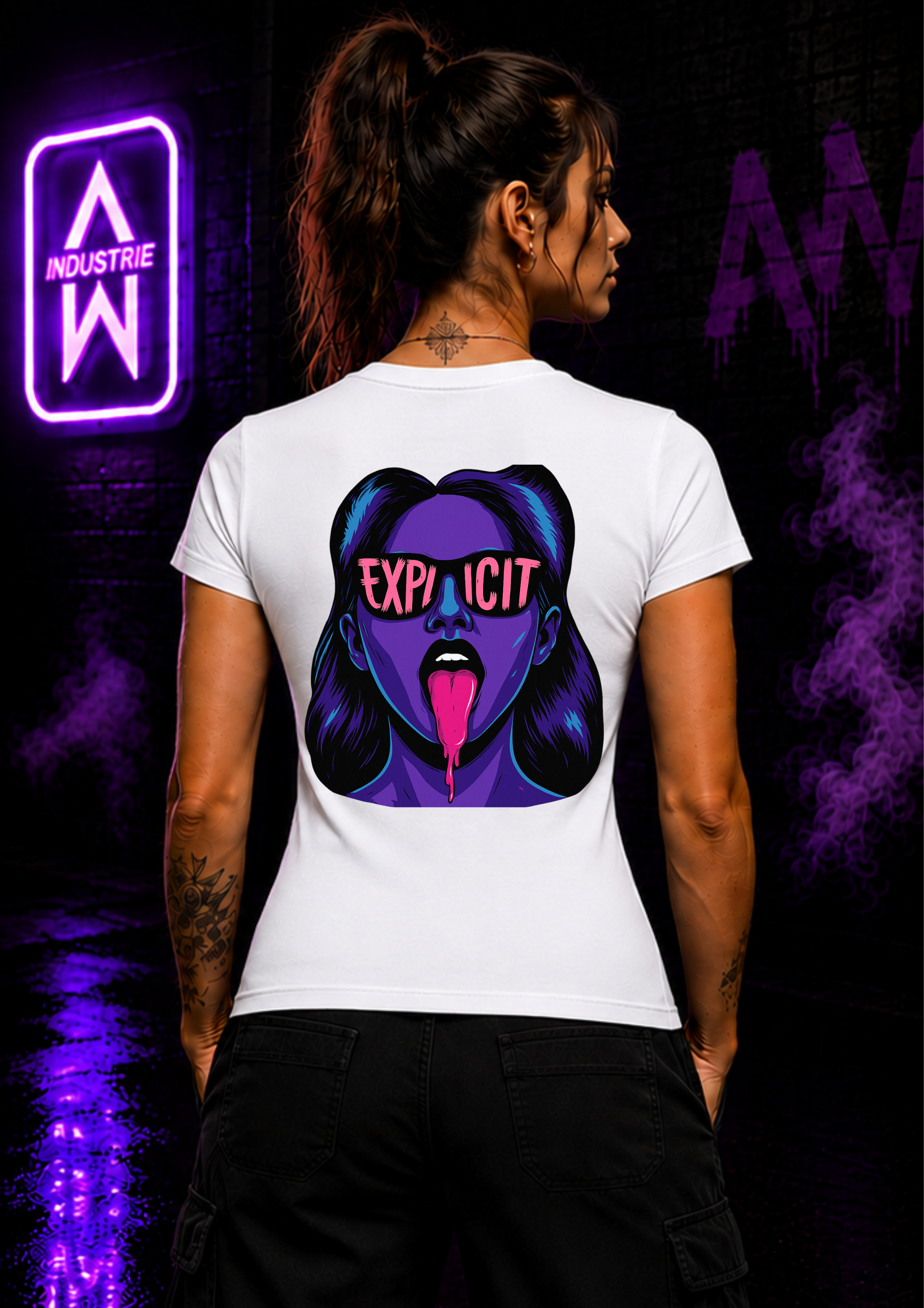 Art Worx Industrie EXPLICIT – Heavy Cotton T-Shirt (Damen)