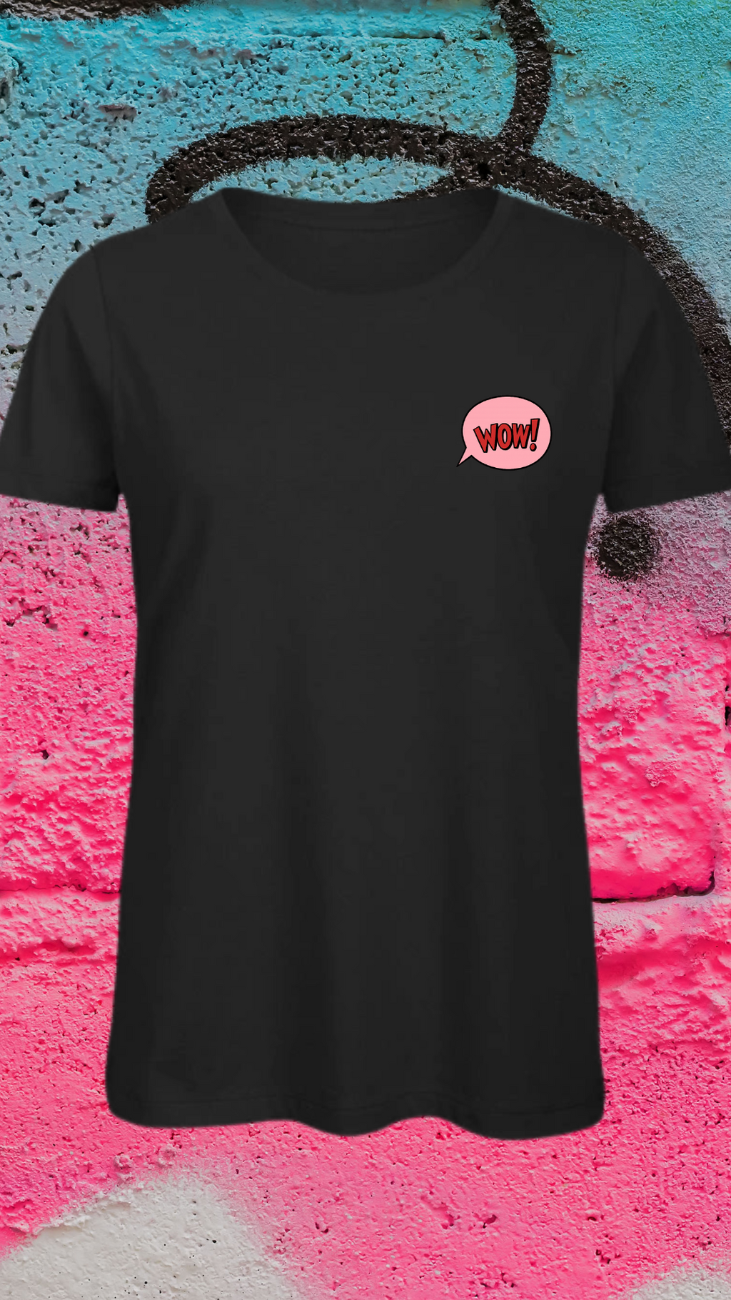 Art Worx Industrie POP ART WOW!  – Heavy Cotton T-Shirt (Damen)