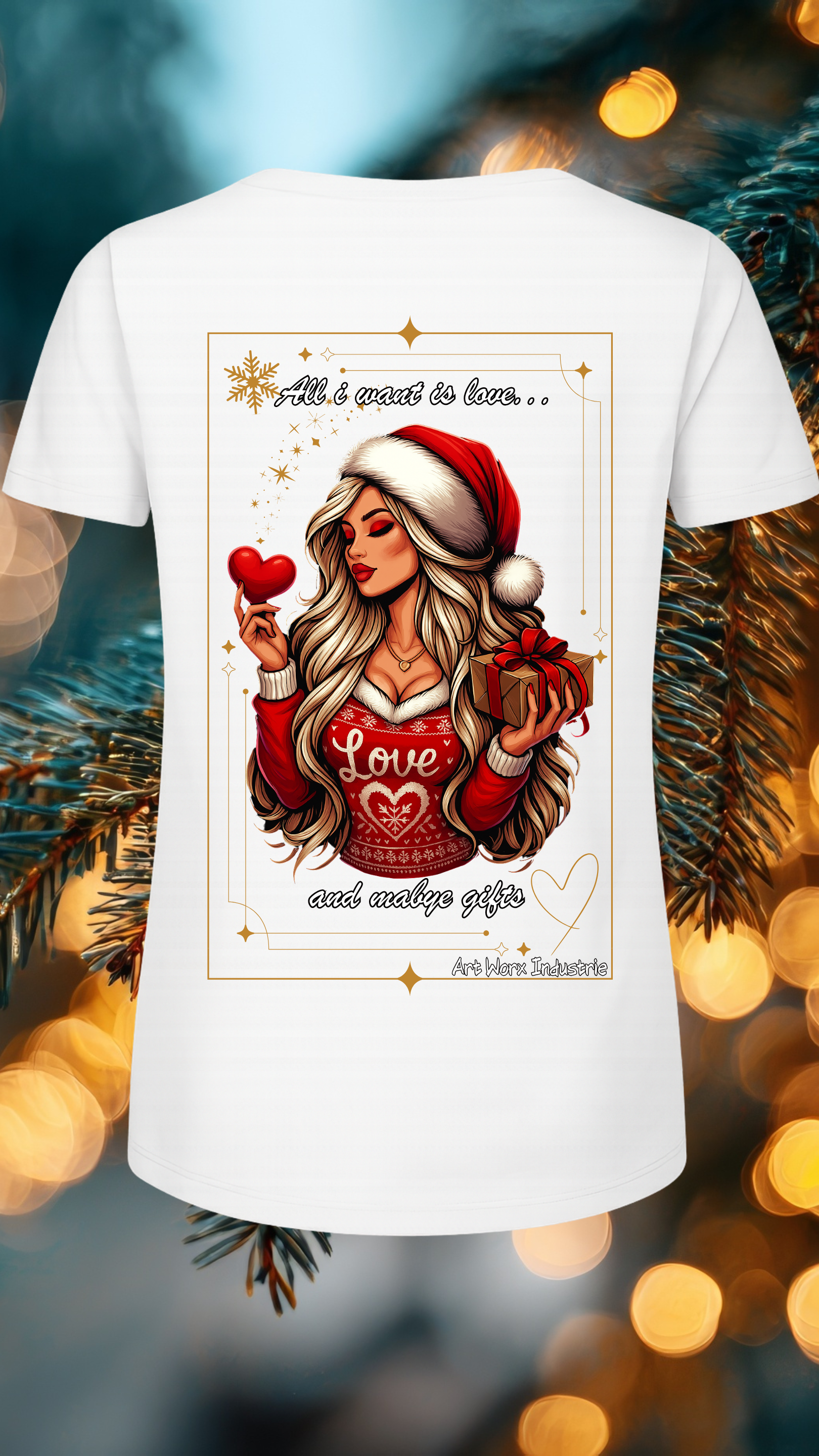 Art Worx Industrie LOVE & GIFTS – Damen T-Shirt