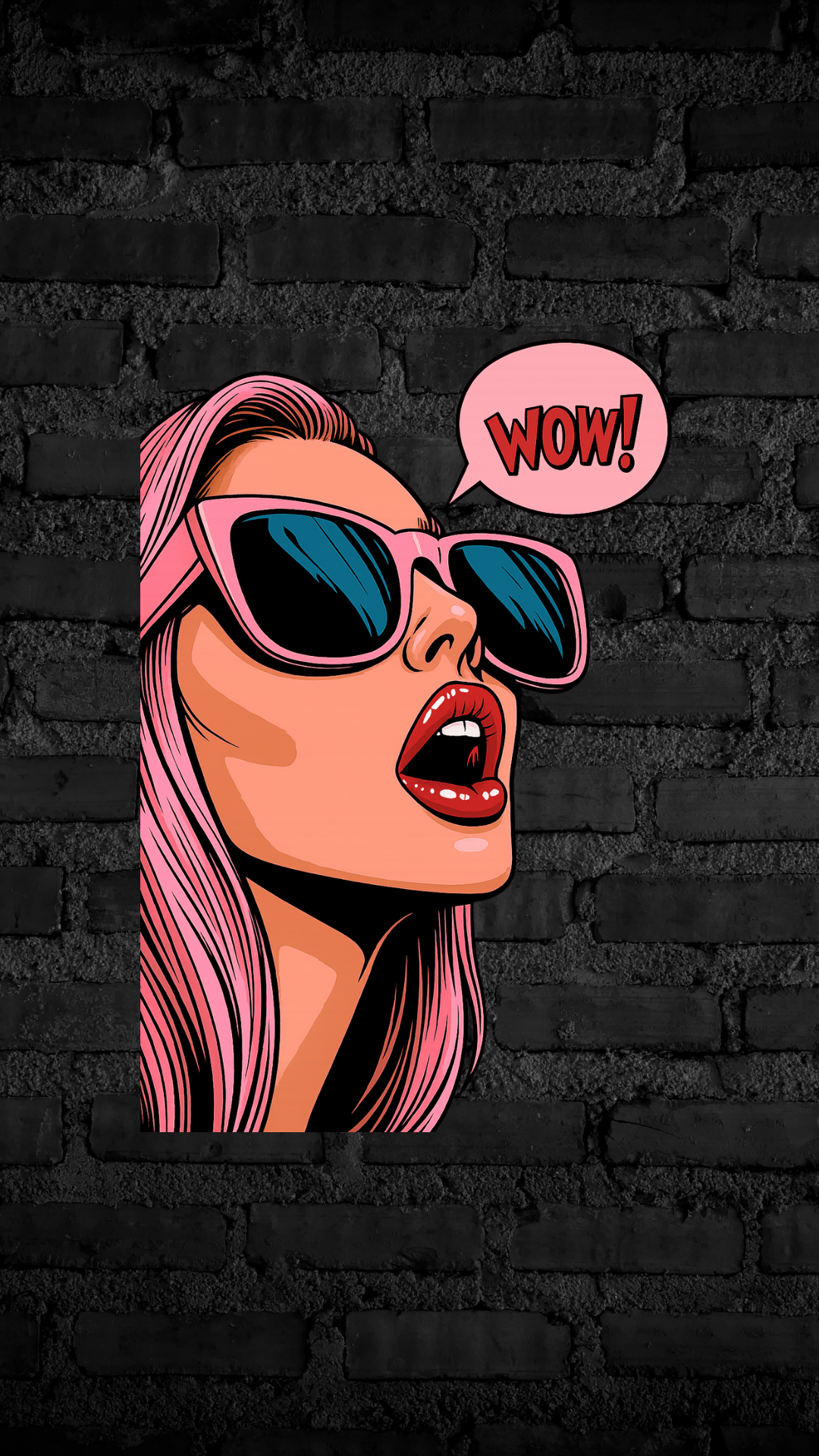 Art Worx Industrie POP ART WOW!  – Heavy Cotton T-Shirt (Damen)