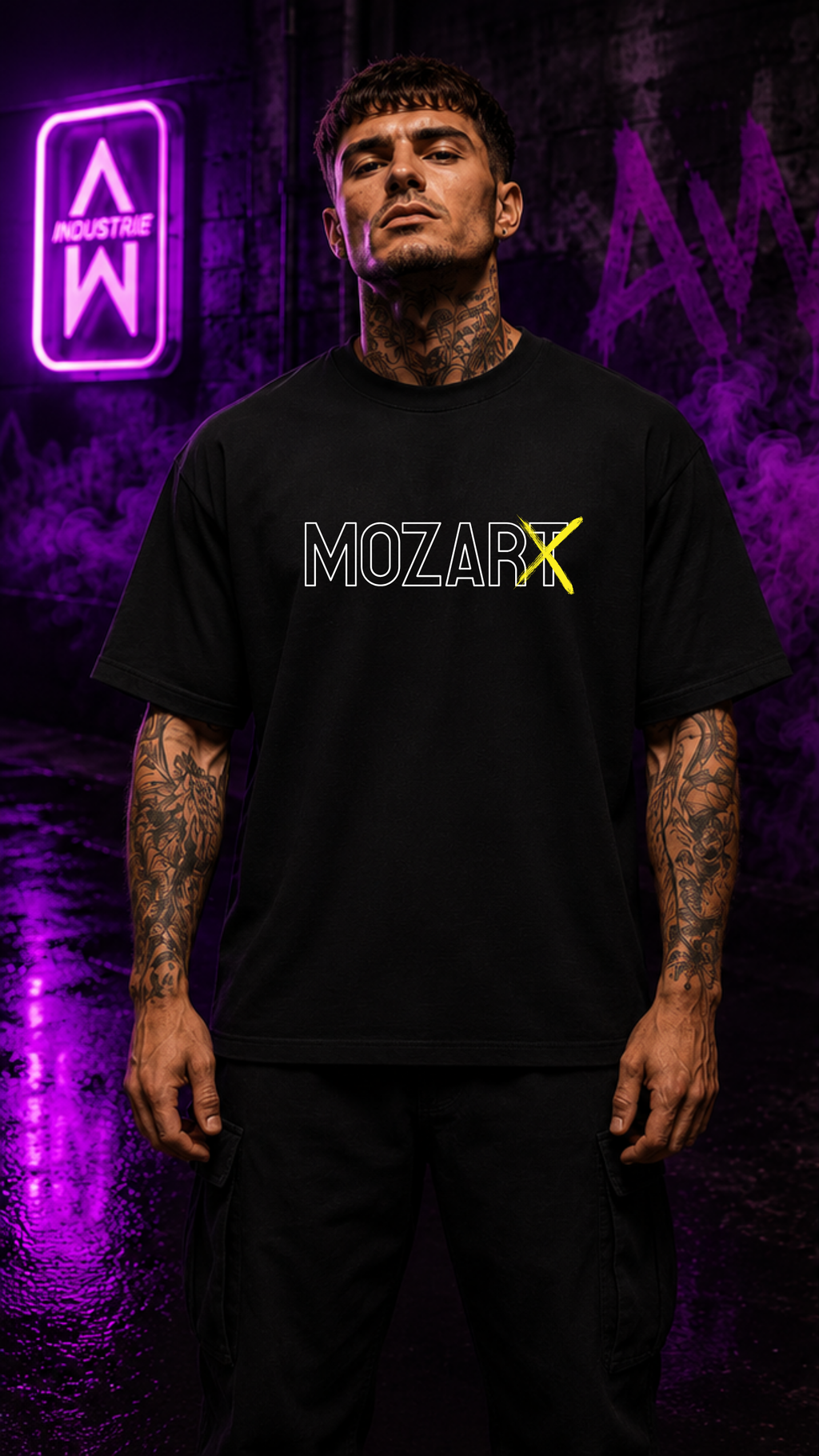 Art Worx Industrie MOZART – Heavy Cotton T-Shirt (Herren)