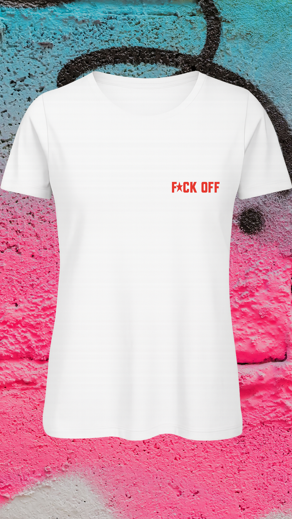 Art Worx Industrie F*CK OFF – Heavy Cotton T-Shirt (Damen)