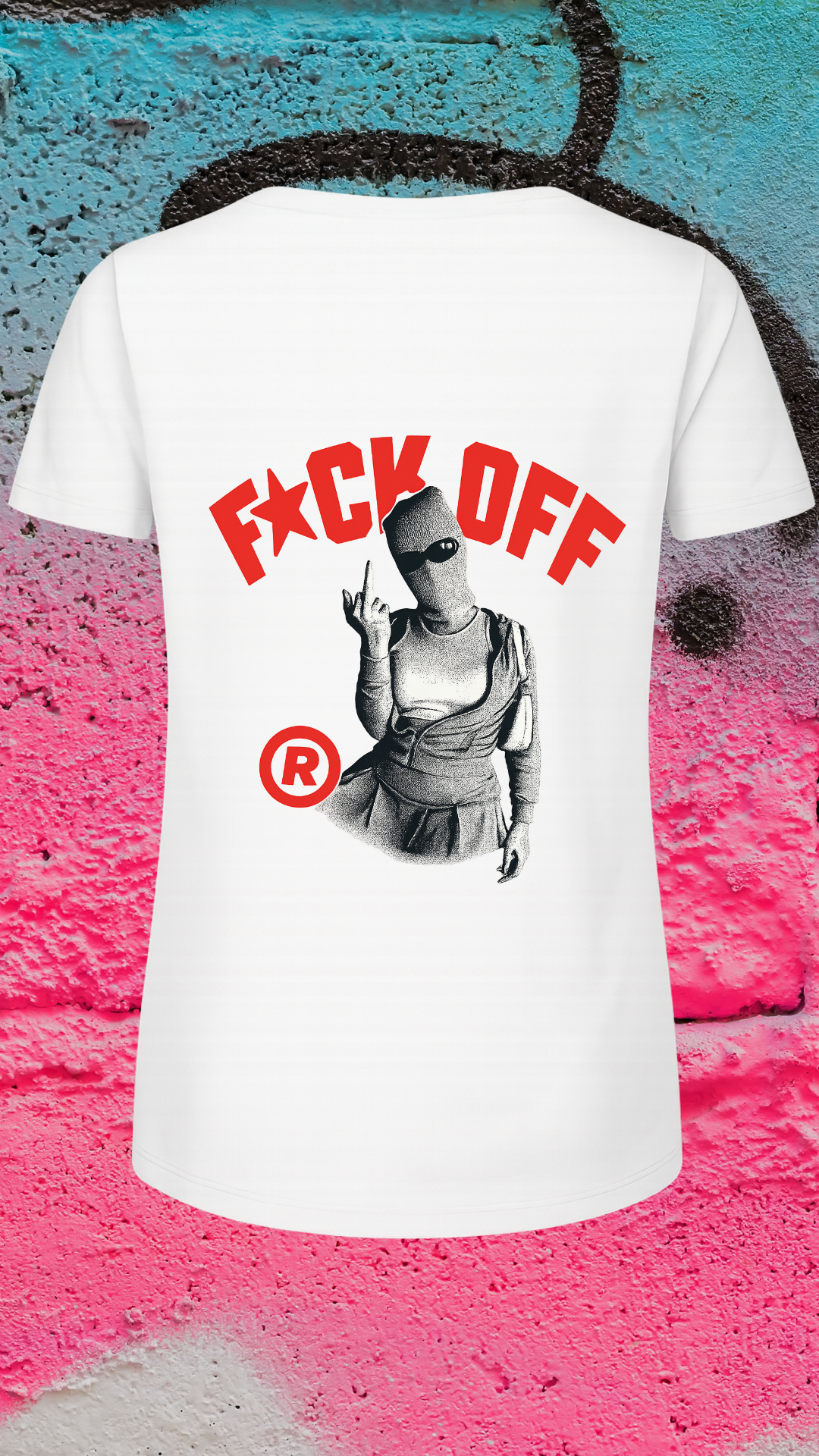 Art Worx Industrie F*CK OFF – Heavy Cotton T-Shirt (Damen)