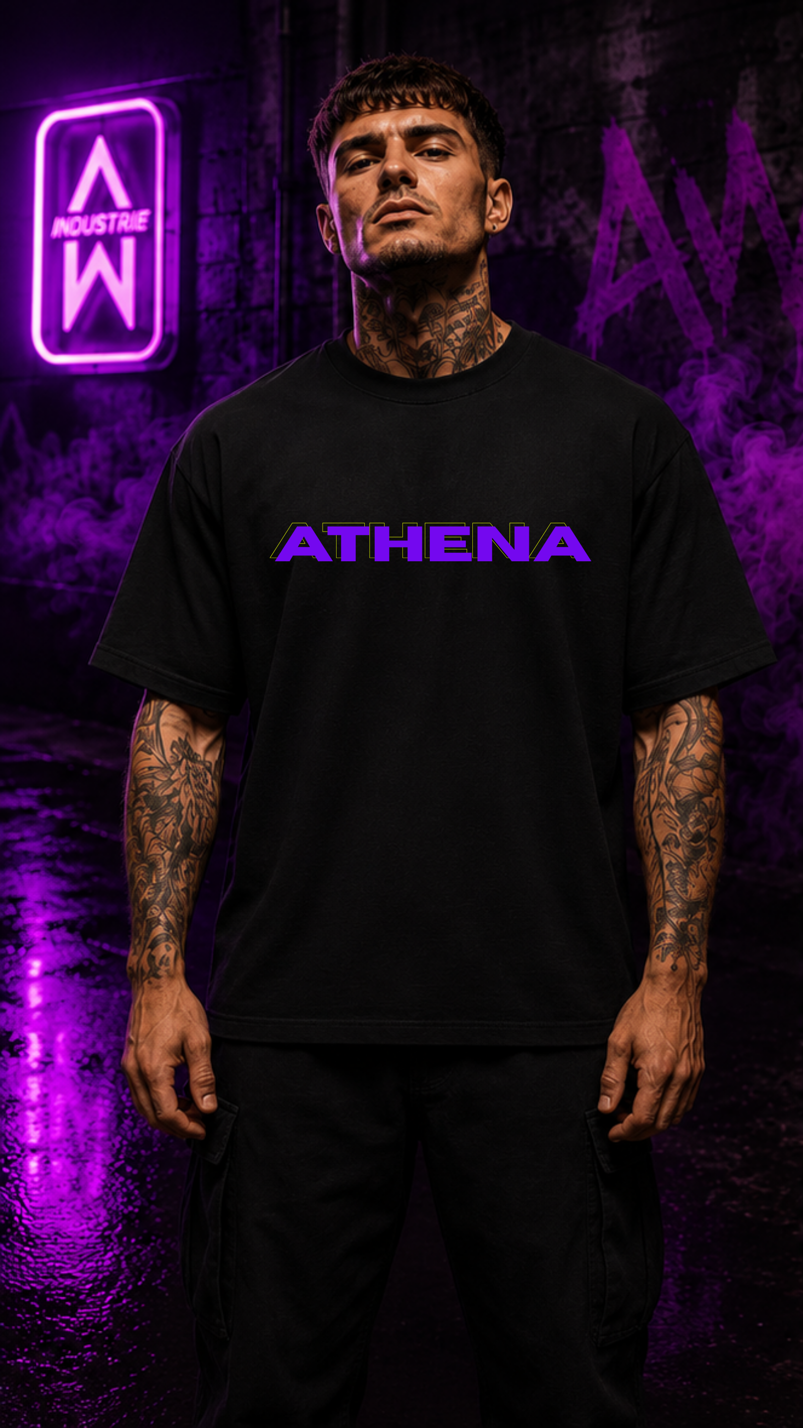 Art Worx Industrie ATHENA – Heavy Cotton T-Shirt (Herren)