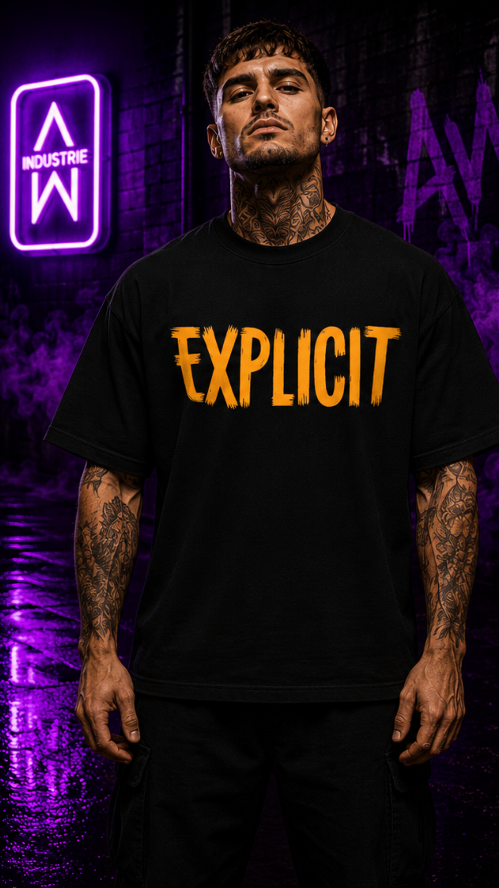 Art Worx Industrie EXPLICIT – Heavy Cotton T-Shirt (Herren)