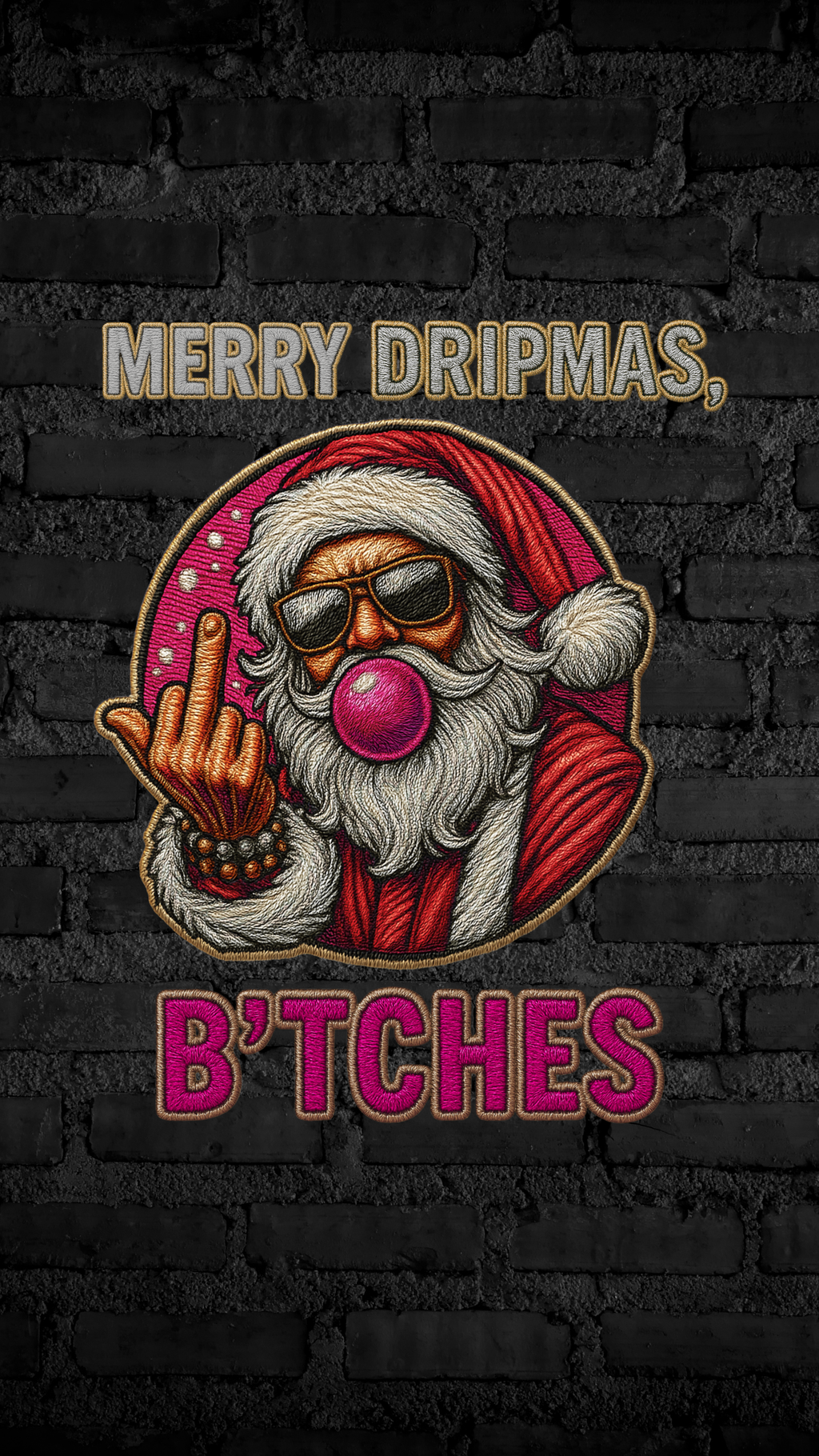 Art Worx Industrie MERRY DRIPMAS SANTA – Heavy Cotton T-Shirt