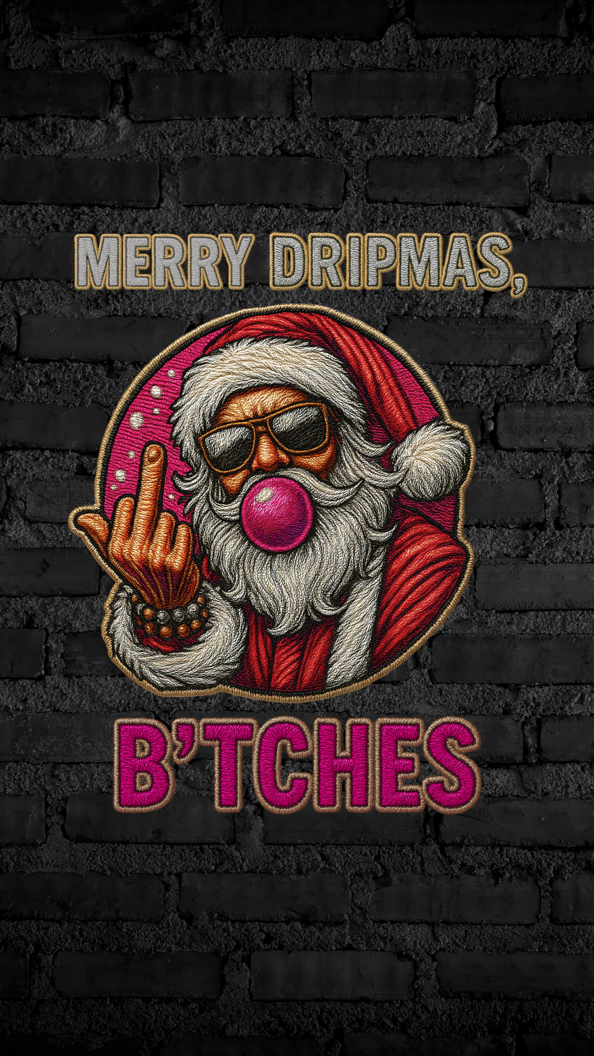 Art Worx Industrie MERRY DRIPMAS SANTA – Heavy Cotton T-Shirt