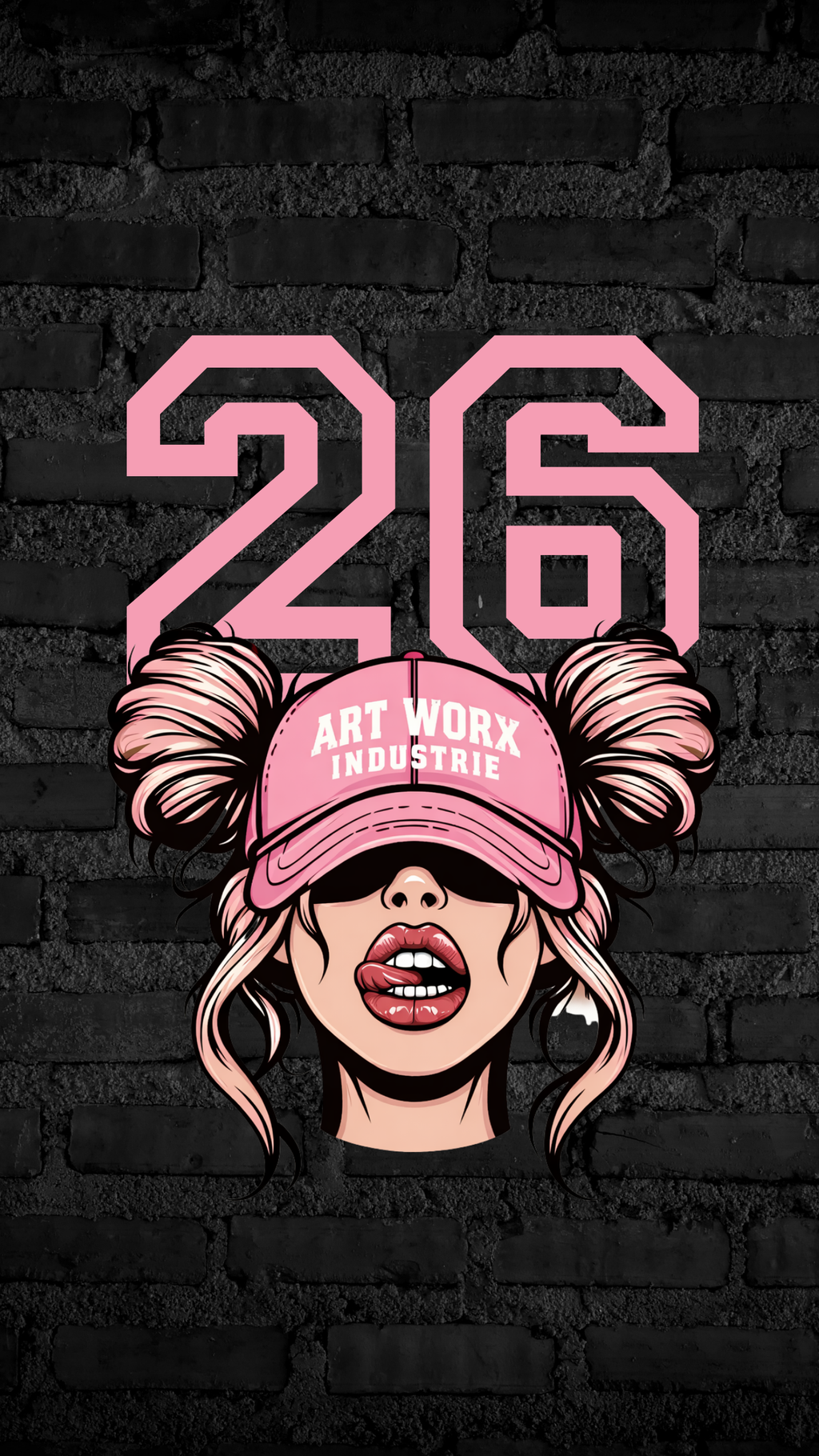 Art Worx Industrie COLLAGE GIRL 26 – Heavy Cotton T-Shirt (Damen)