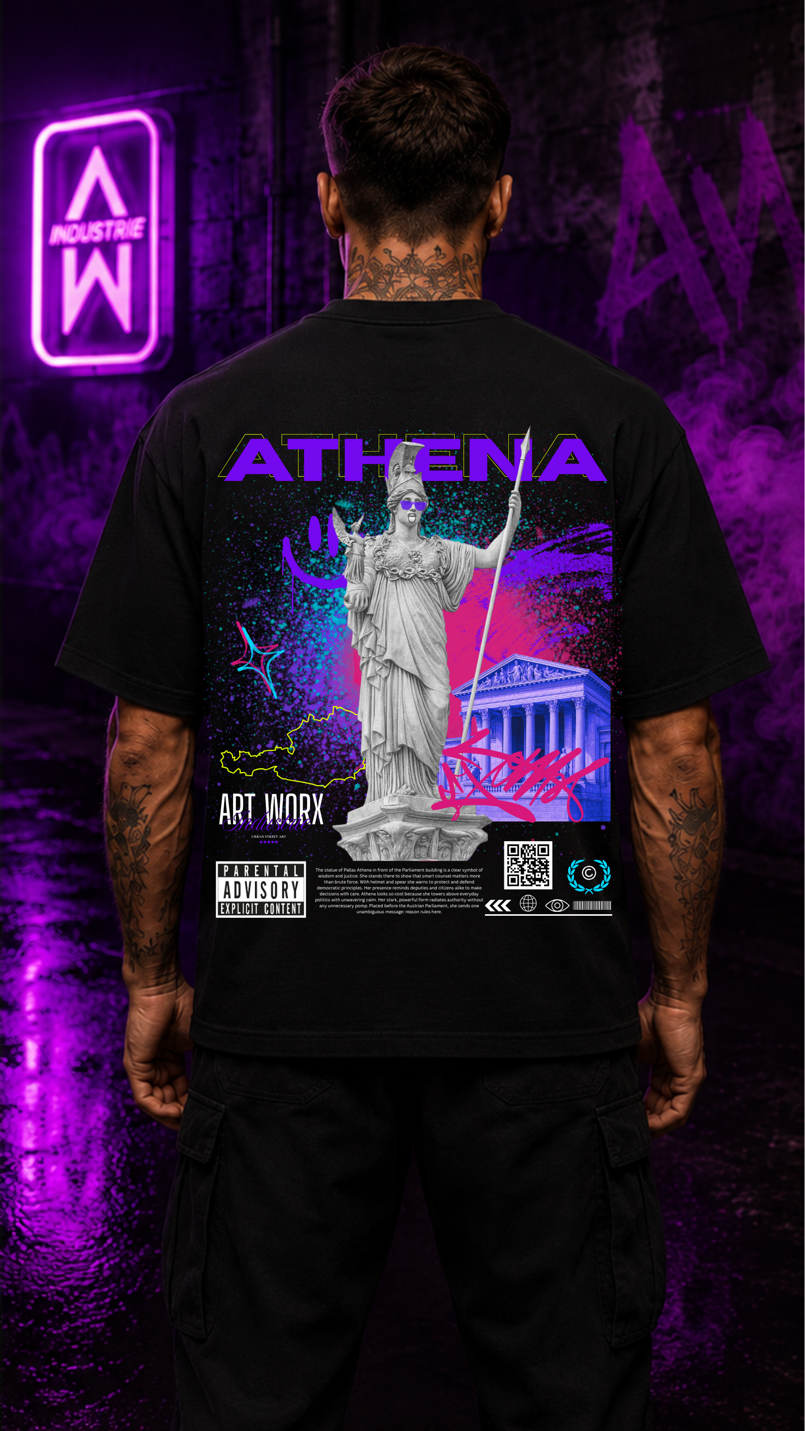 Art Worx Industrie ATHENA – Heavy Cotton T-Shirt (Herren)