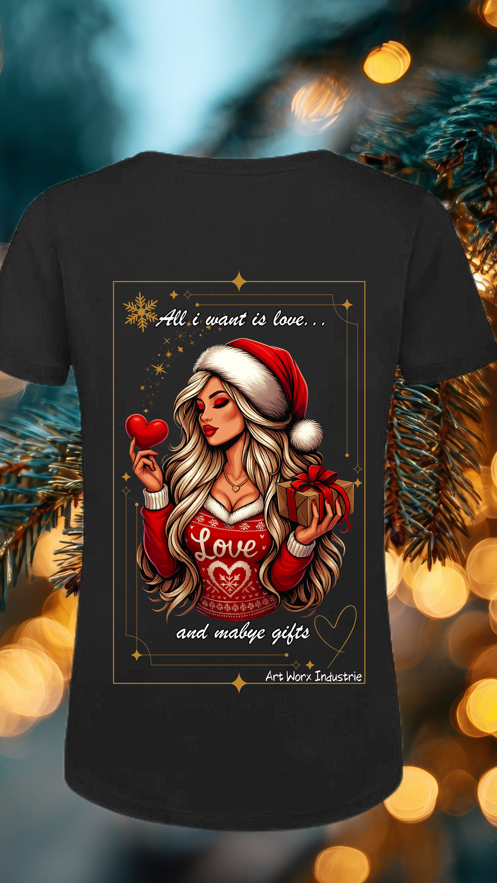 Art Worx Industrie LOVE & GIFTS – Damen T-Shirt