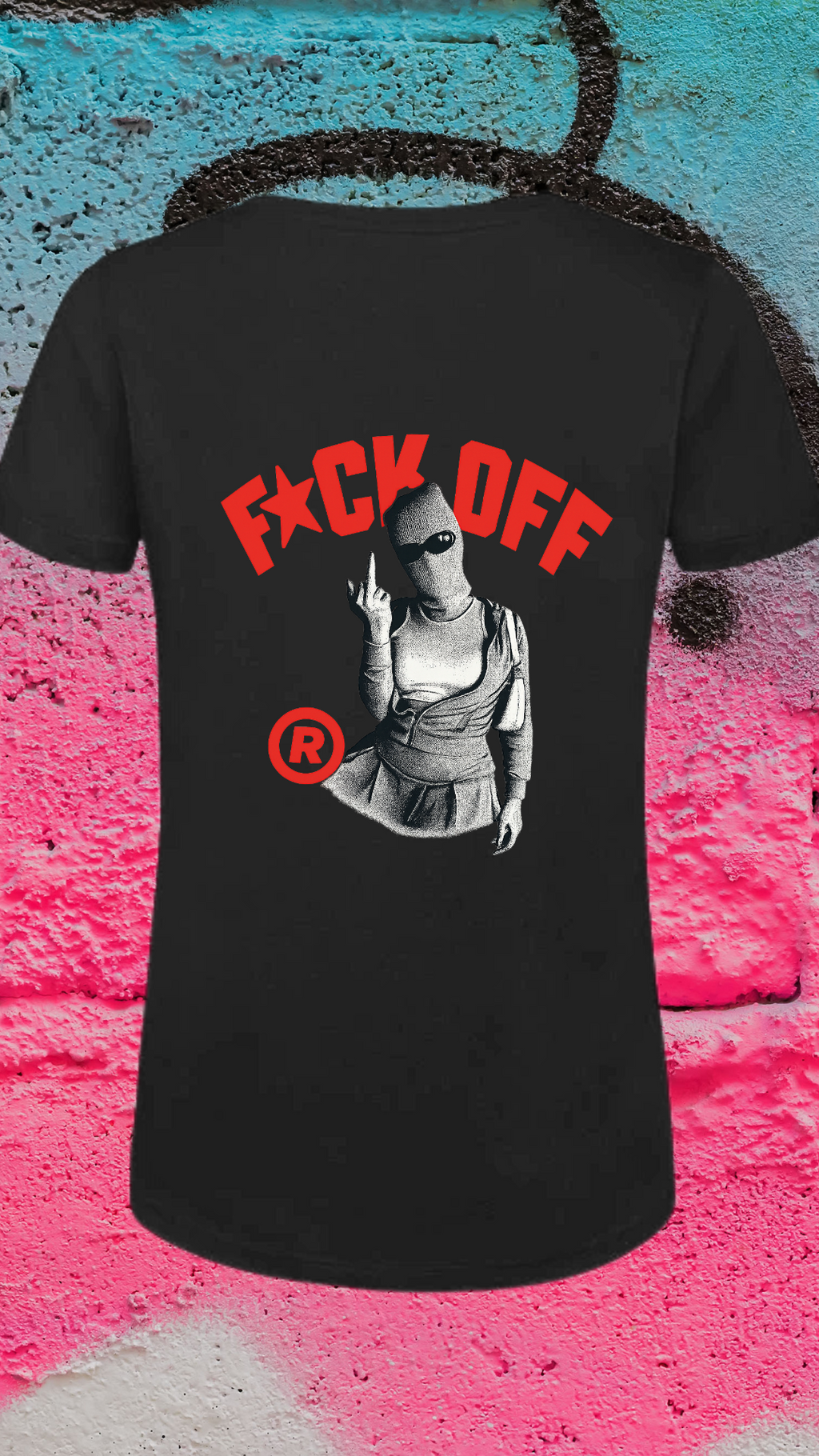 Art Worx Industrie F*CK OFF – Heavy Cotton T-Shirt (Damen)