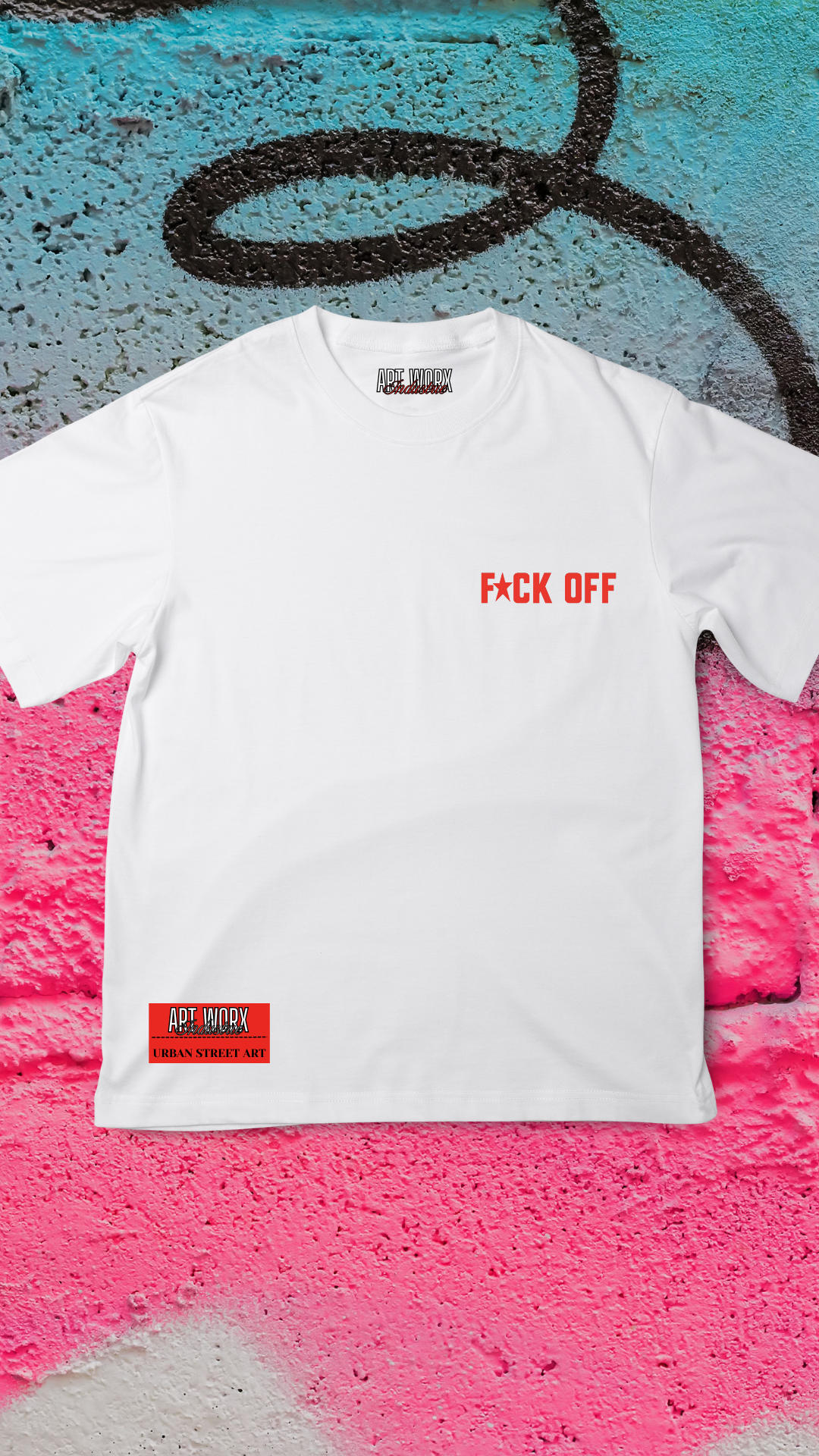Art Worx Industrie F*CK OFF– Heavy Cotton T-Shirt (Herren)